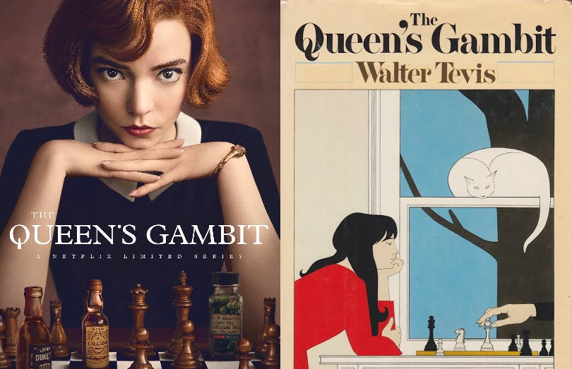 The Queen's Gambit: show v. book - by Shreya