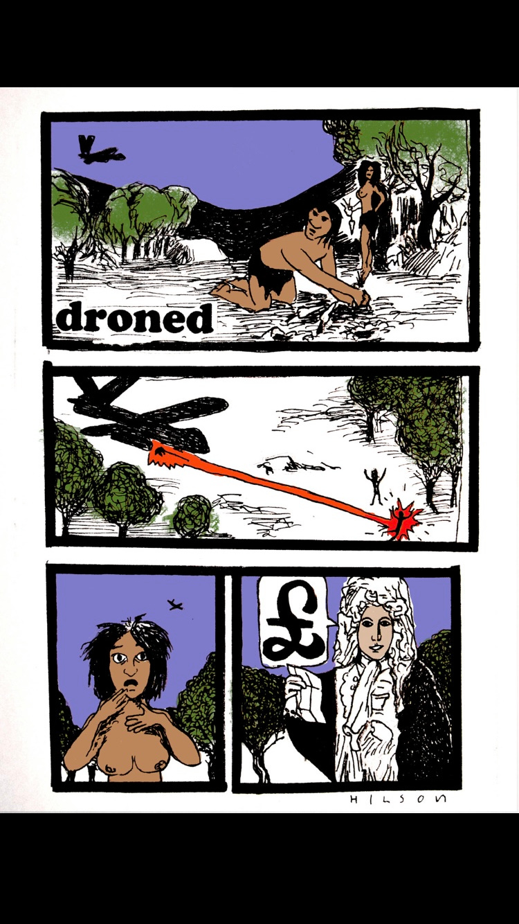 COMICS: “DRONED” - by Jesse Hilson 🌿🩸
