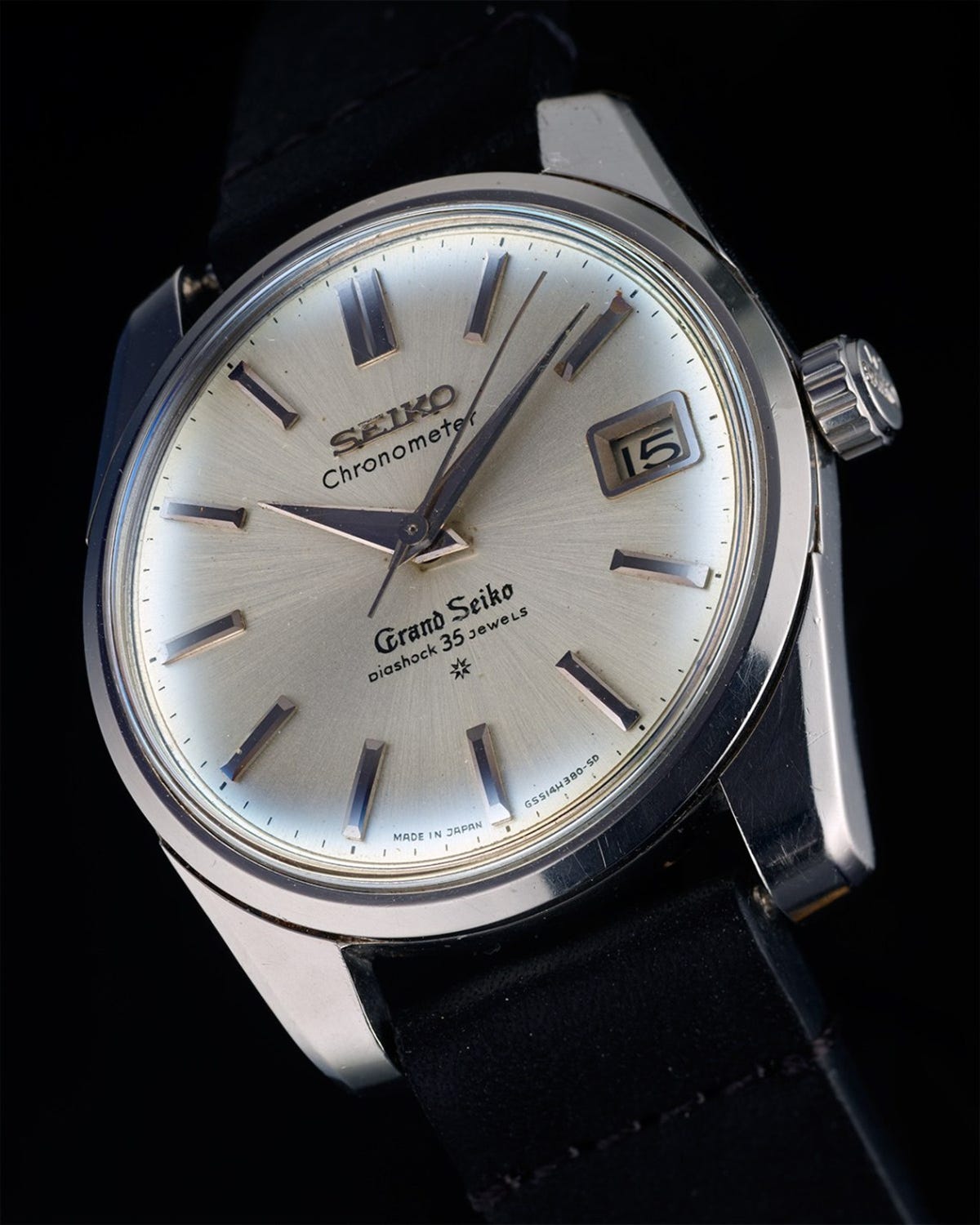 Vintage Grand Seiko models not appearing in catalogues - 57GS and 44GS