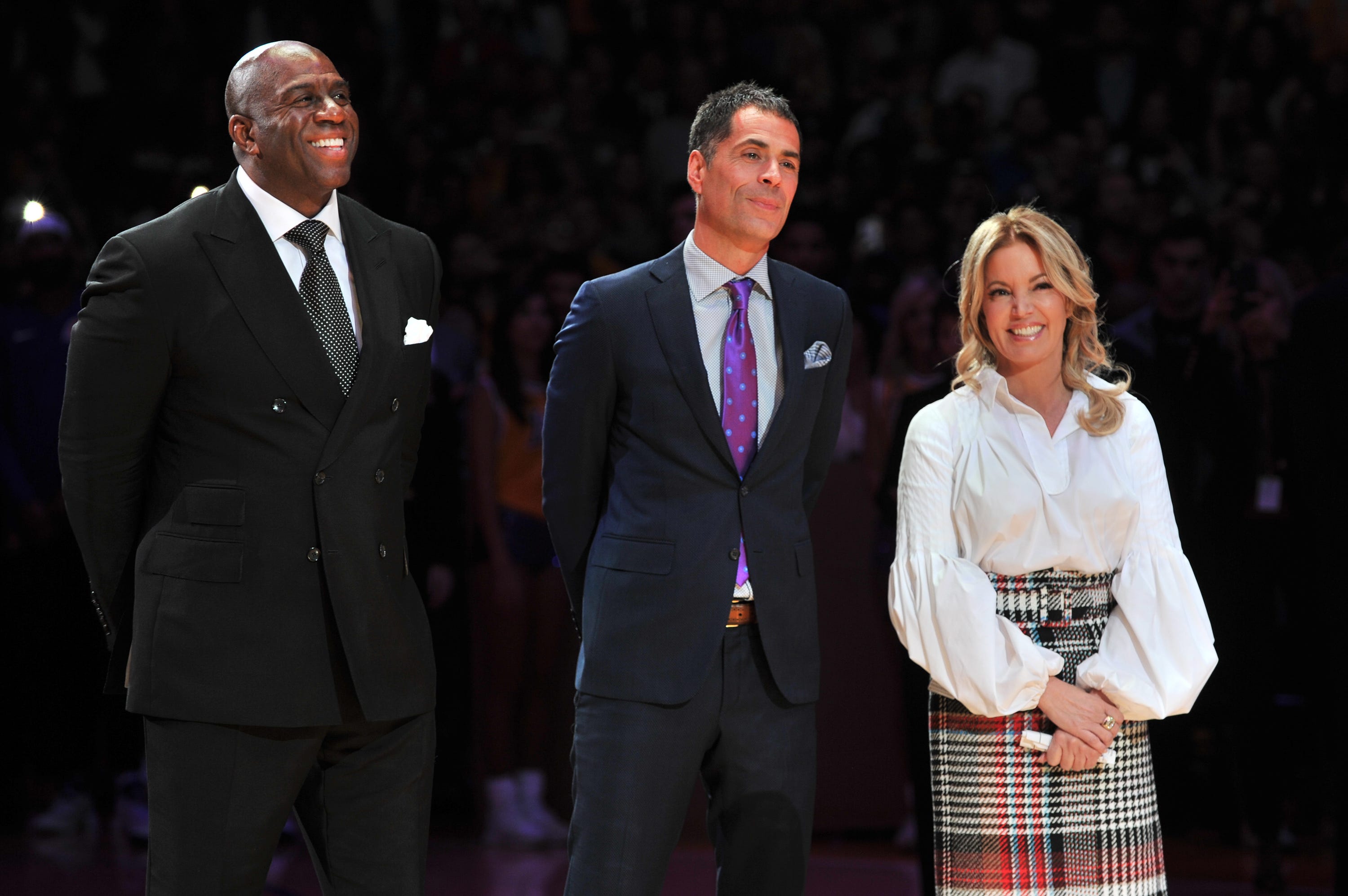 Behind the scenes of Kobe Bryant's jersey retirement ceremony