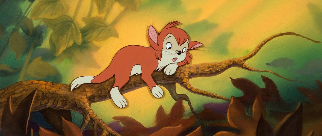 Disney Fox And The Hound Paint By Numbers 