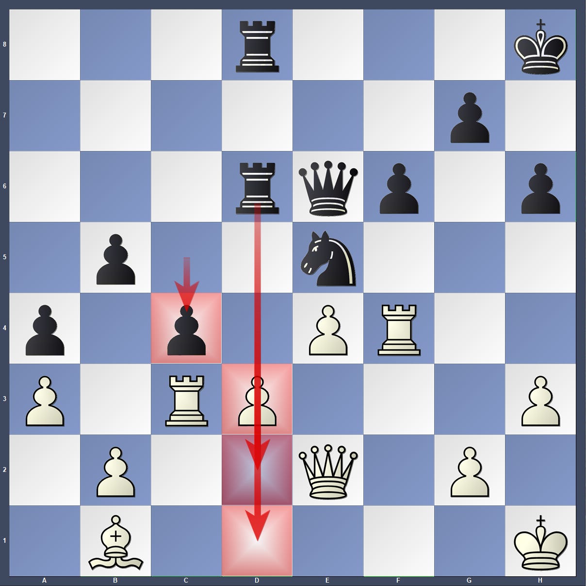 A lesson on tempo: white to move and capture that rook : r/chess