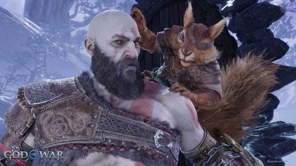 God of War 5 Ragnarok - THOR Vs Kratos Boss Fight PS5 (4K 60FPS