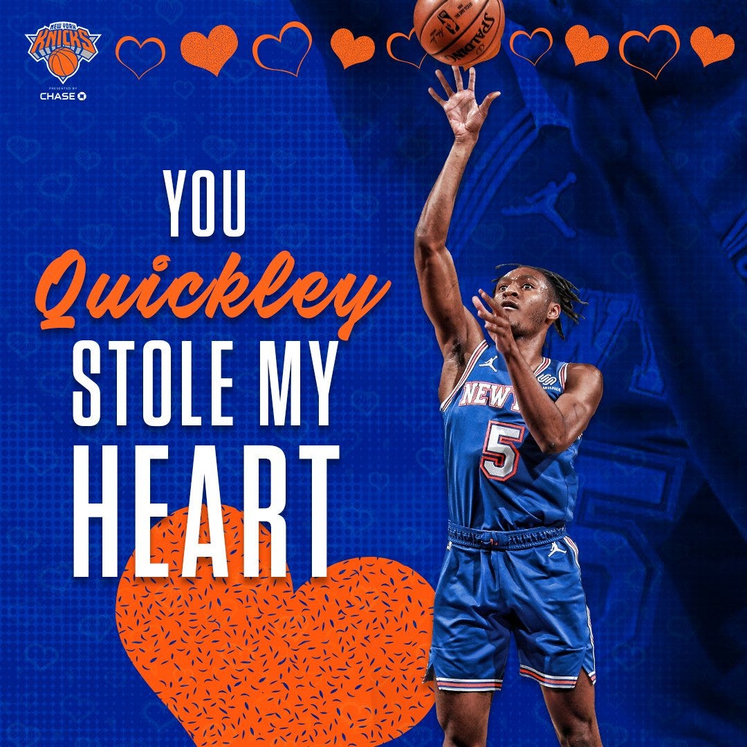 No Love For Knicks On Valentine's Day Against Magic