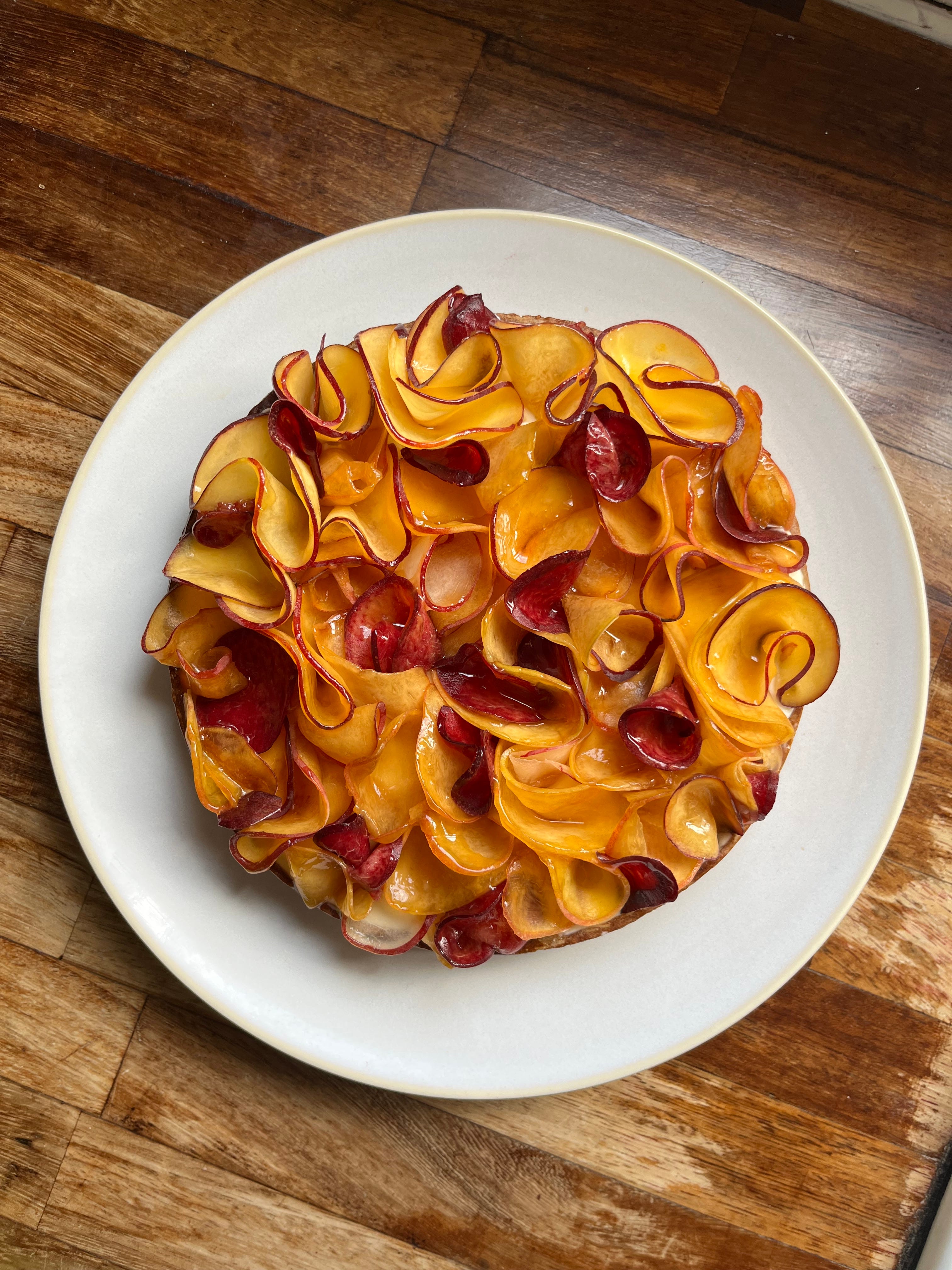 Kitchen Project #76: Perfect peach tart - by Nicola Lamb