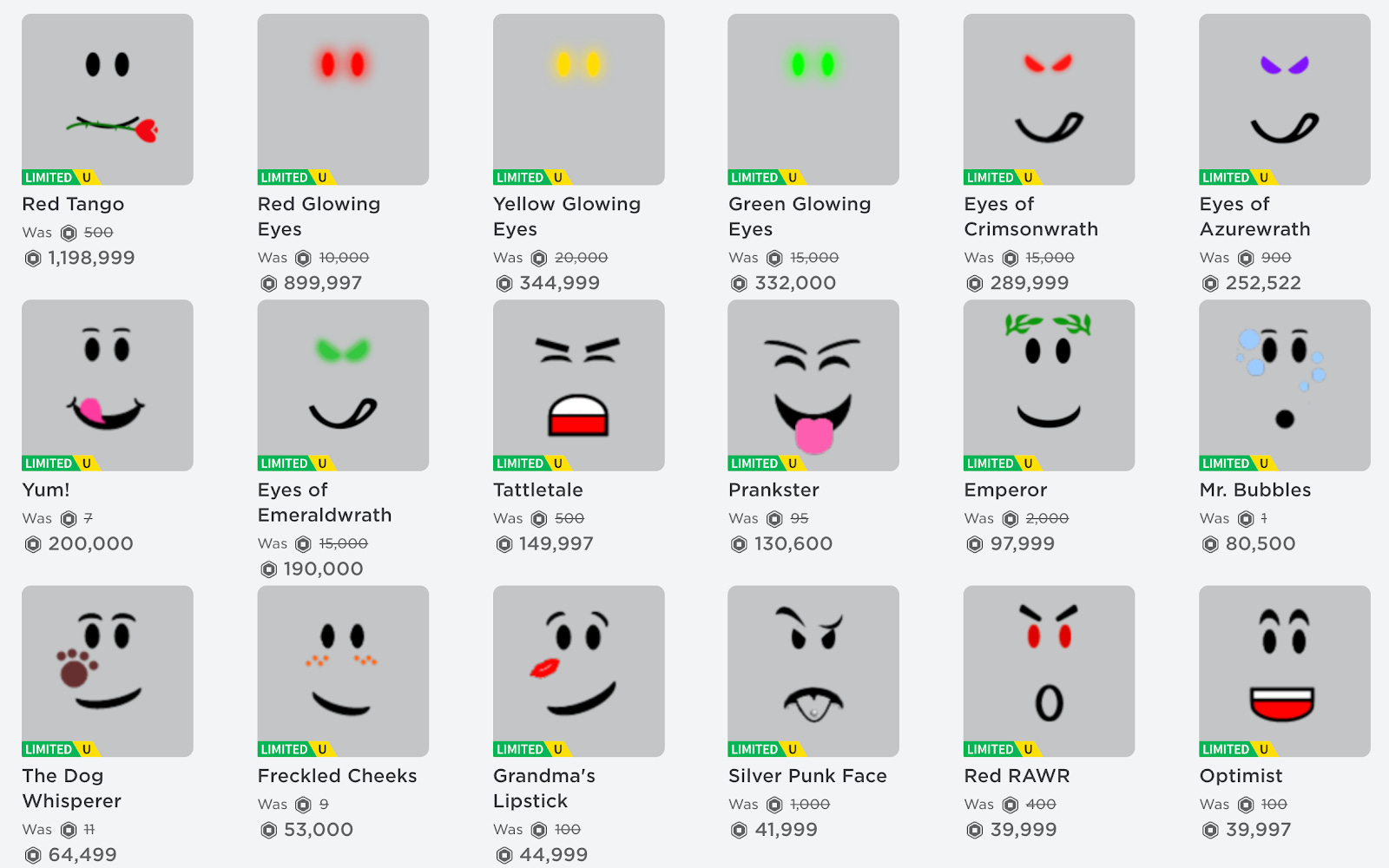 Best Roblox Faces - Which Roblox Face Are You?