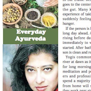 ayurveda, actually logo