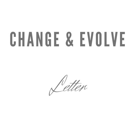 Artwork for Change & Evolve Letter