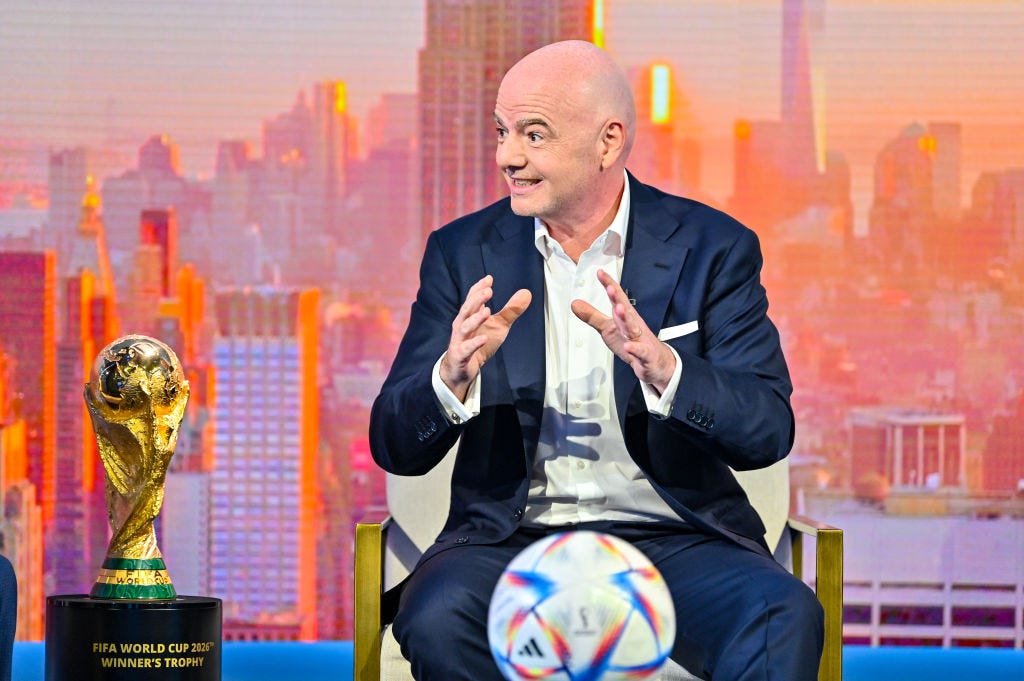 FIFA: 2026 World Cup to have 4-team groups, 48 teams, 104 games