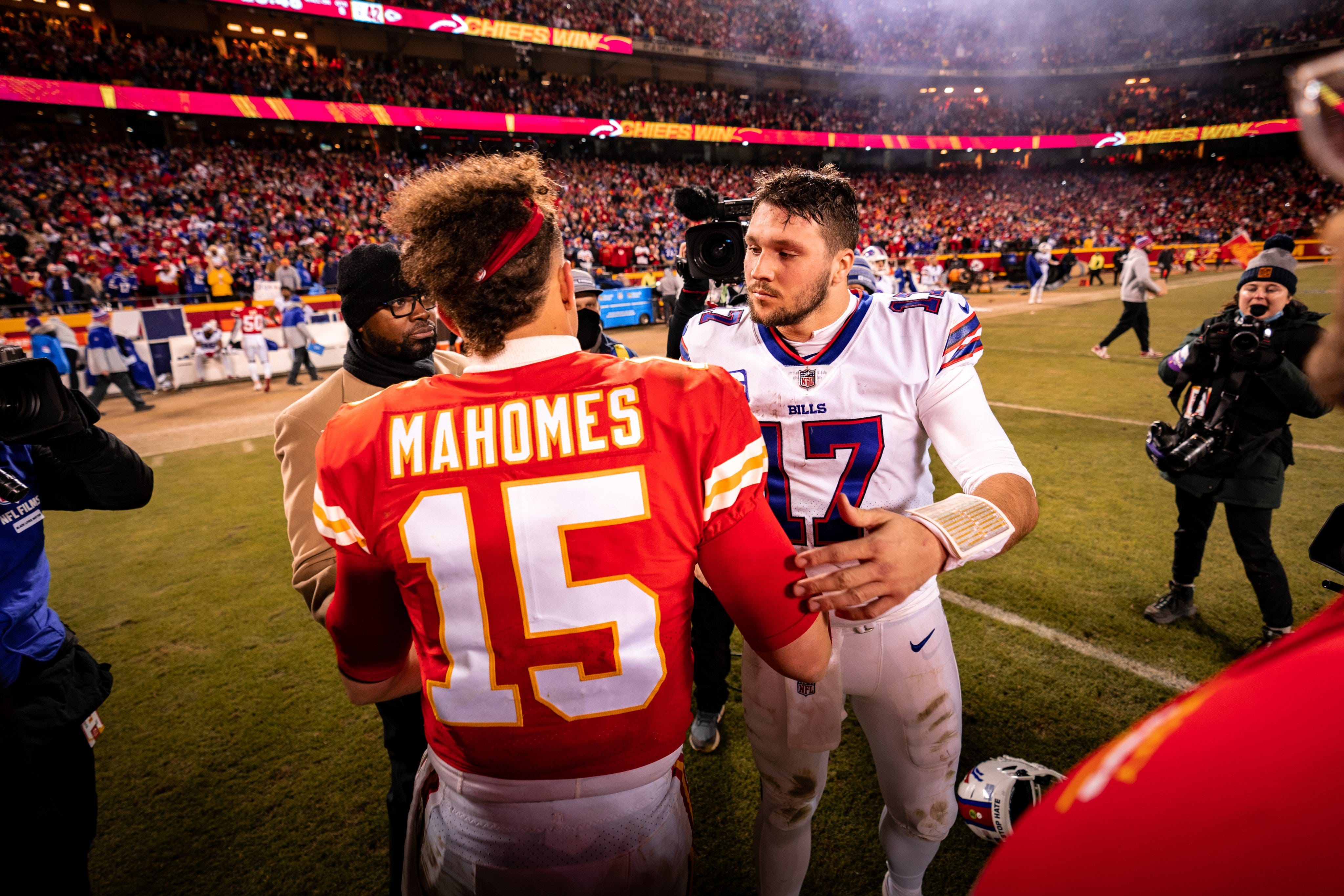 TMF Divisional Round: Best Weekend Of Football…Ever? Patrick Mahomes, Josh  Allen Duel Out In One For The Ages.