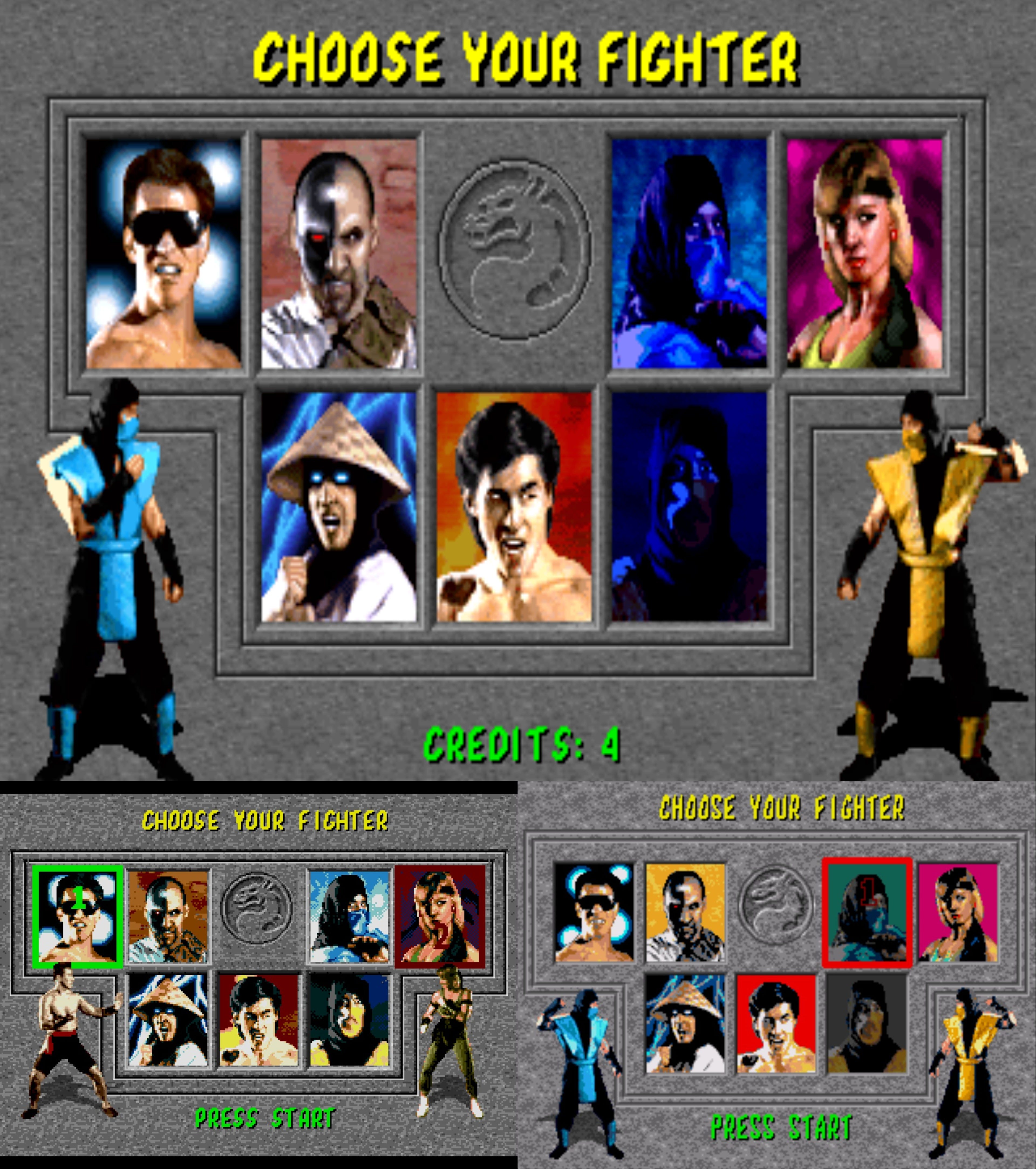 Mortal Kombat 1 [SNES]. No don't get too excited - the CPU is