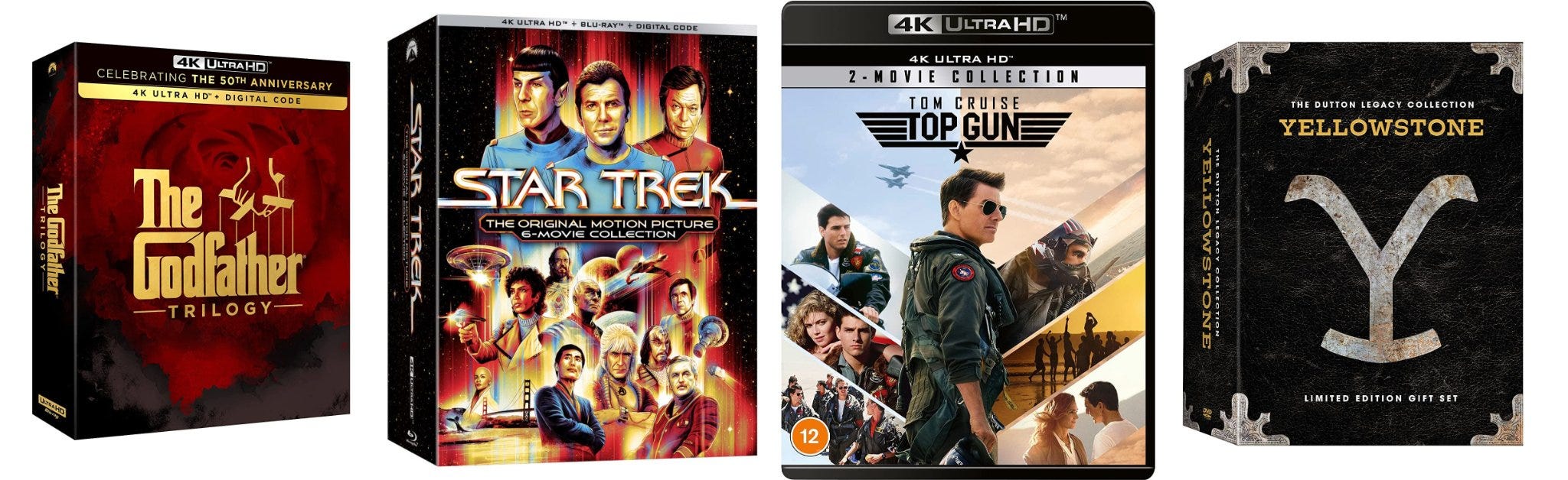 Star Trek: The Original Motion Picture 6 Movie Collection 4K UHD +