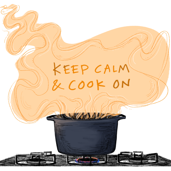Keep Calm & Cook On