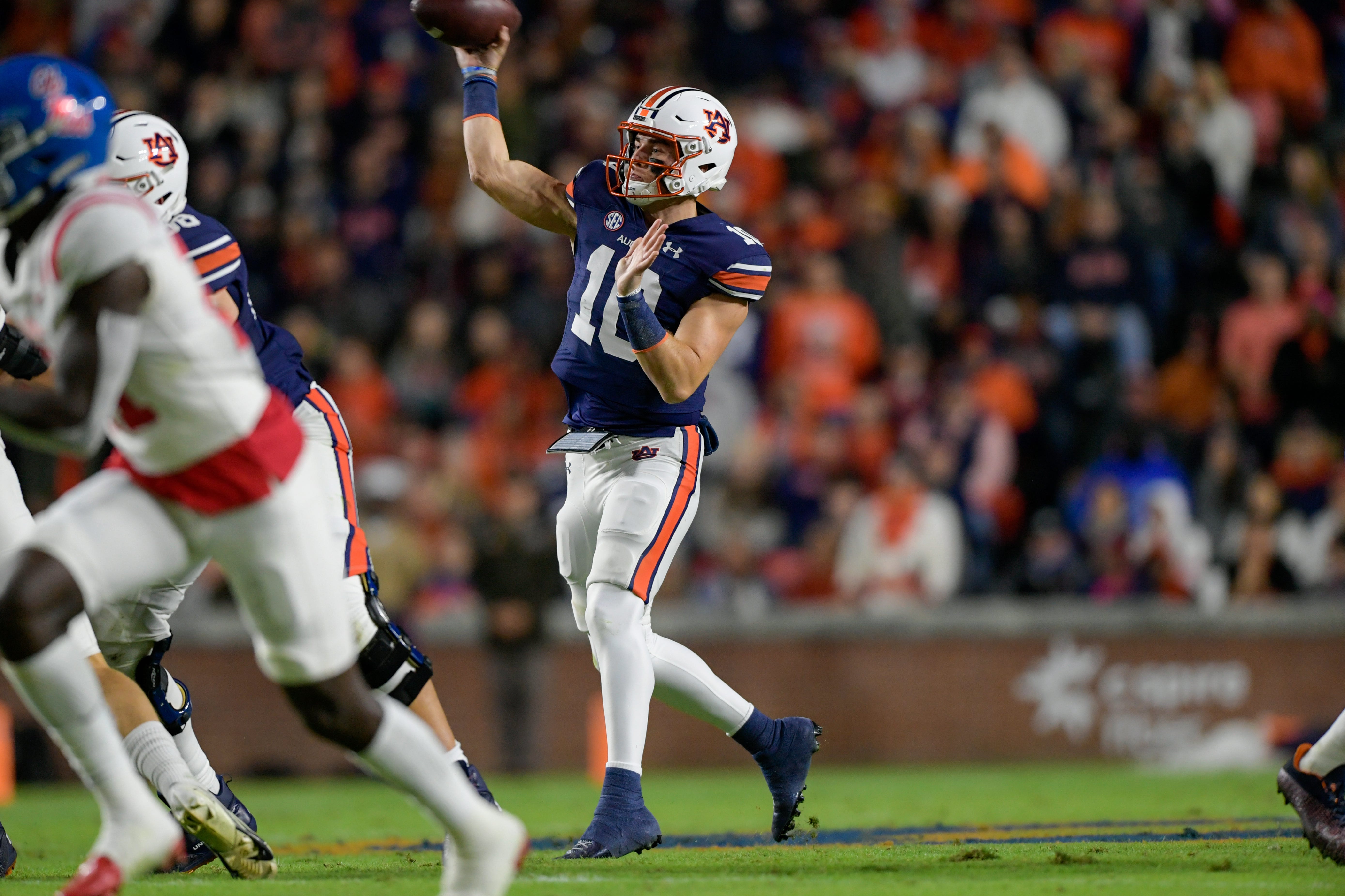 Nix, defense power No. 18 Auburn past No. 10 Ole Miss, 31-20