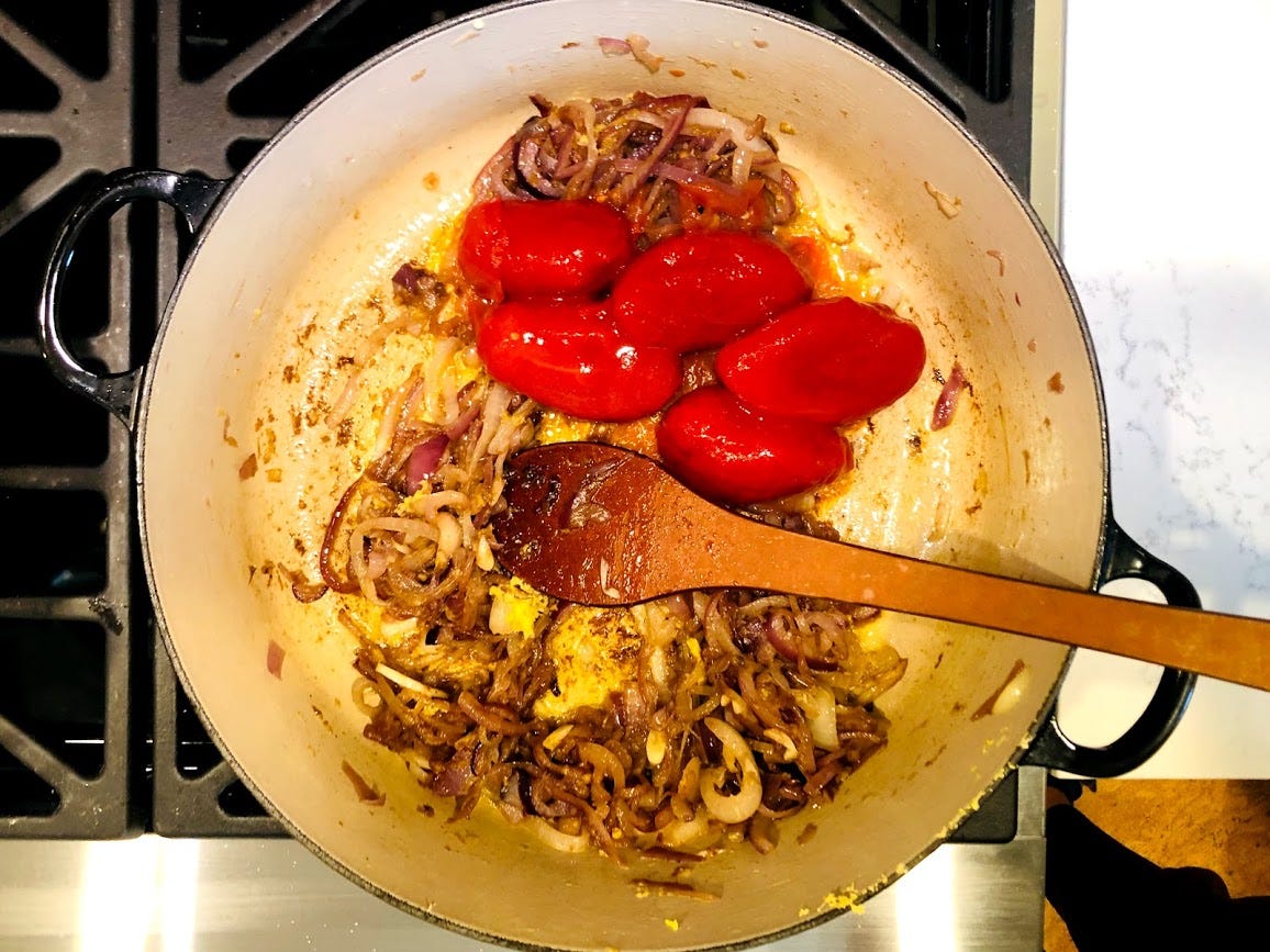 20-Minute Udon Noodle Soup with Buttery Tomato Broth