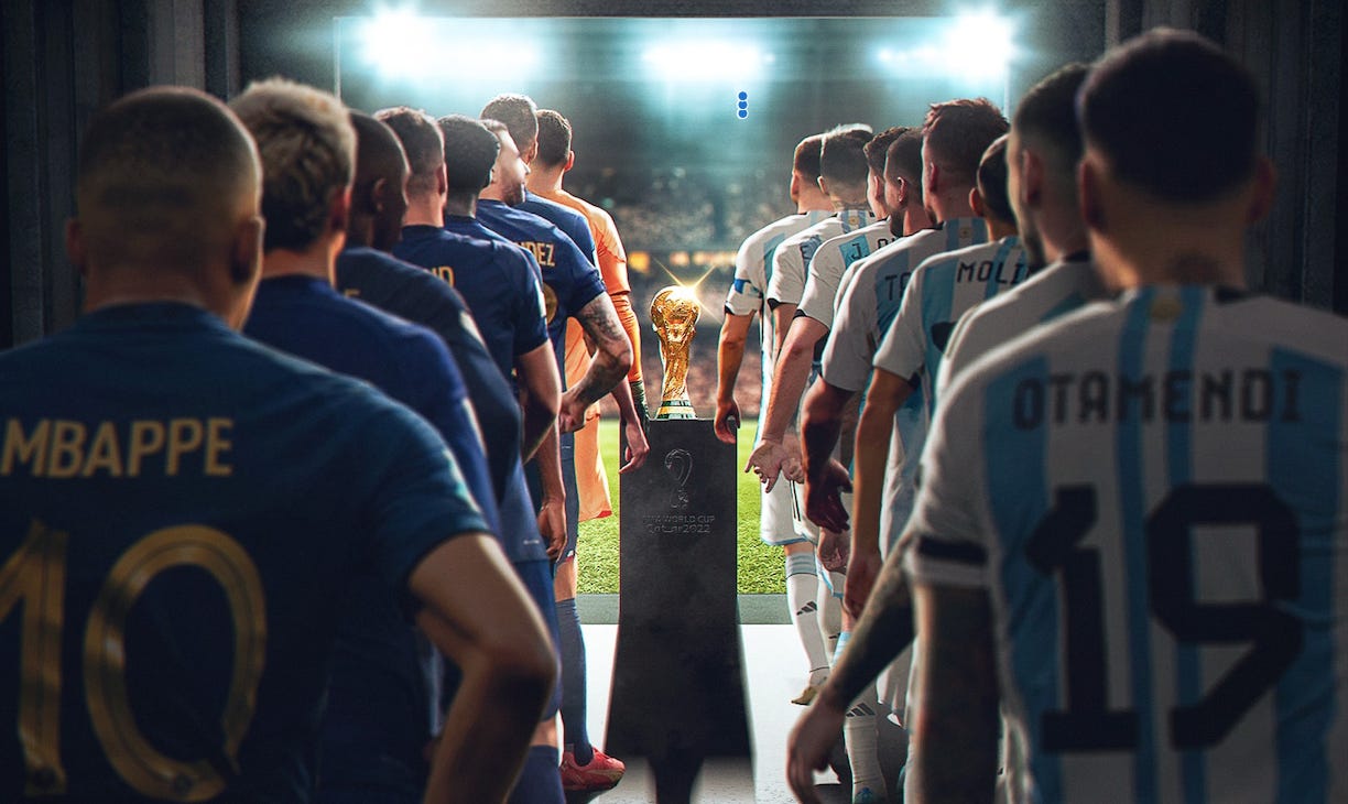 Campeã do Mundo de Futebol 2022: Argentina!