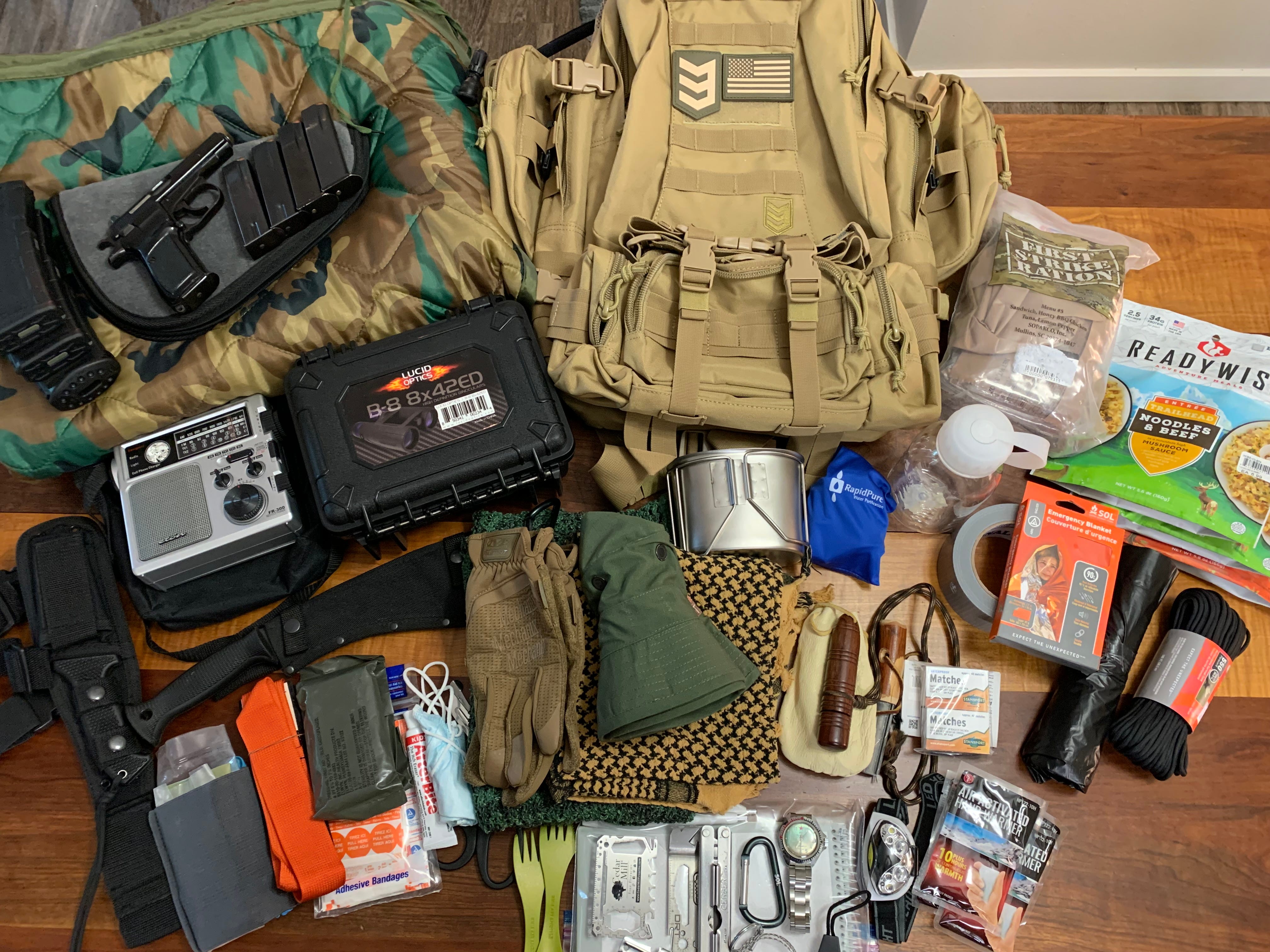 48 hour bug out bags built for any survival situation — The Bug Out Prepper  Shop & Survival Supplies