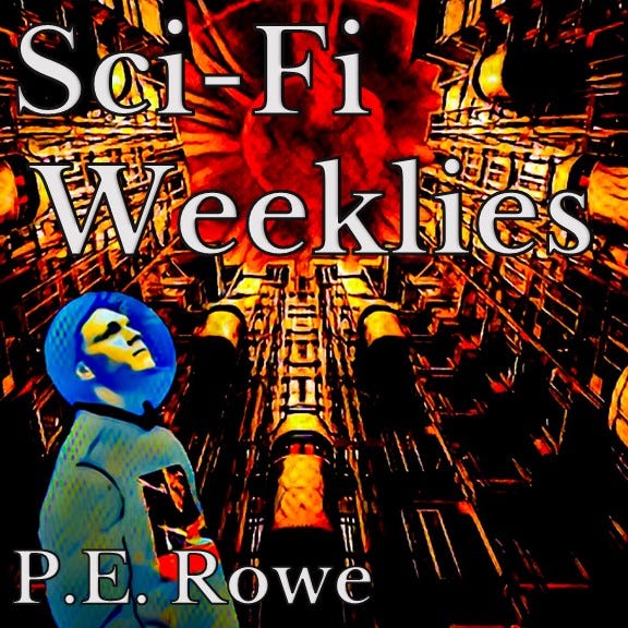 Artwork for P.E. Rowe's Sci-Fi Weeklies