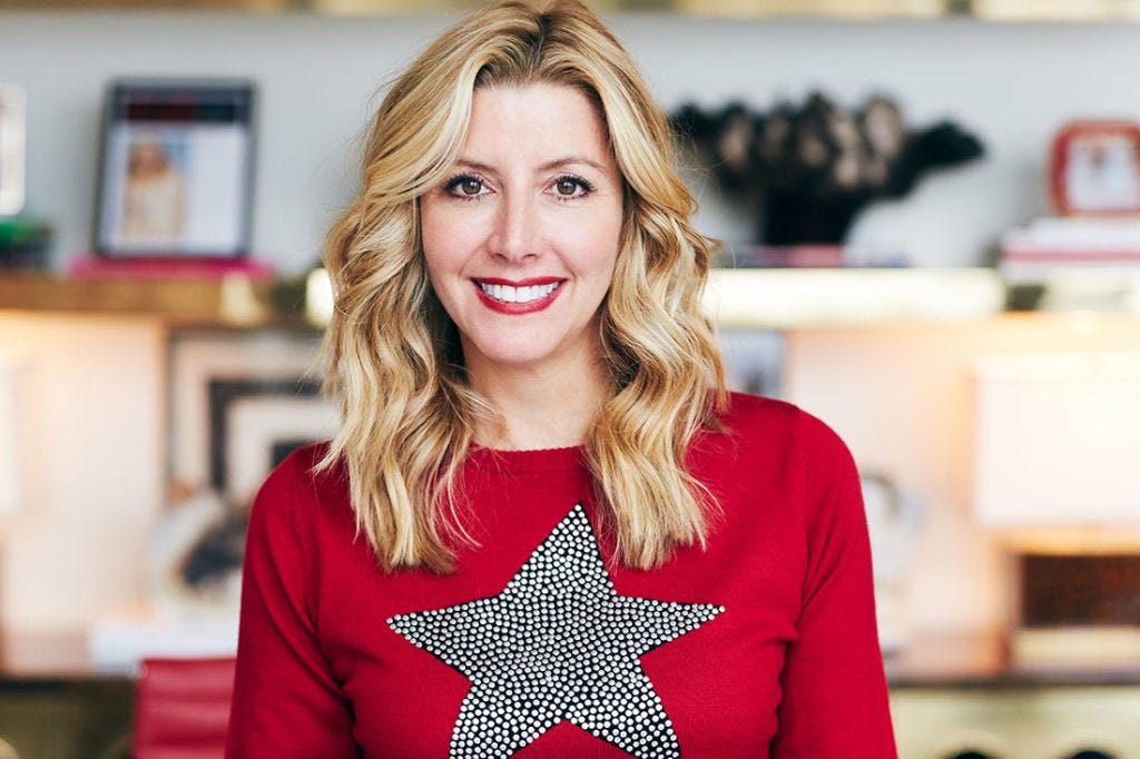 Sara Blakely - My husband and i have two things that have really