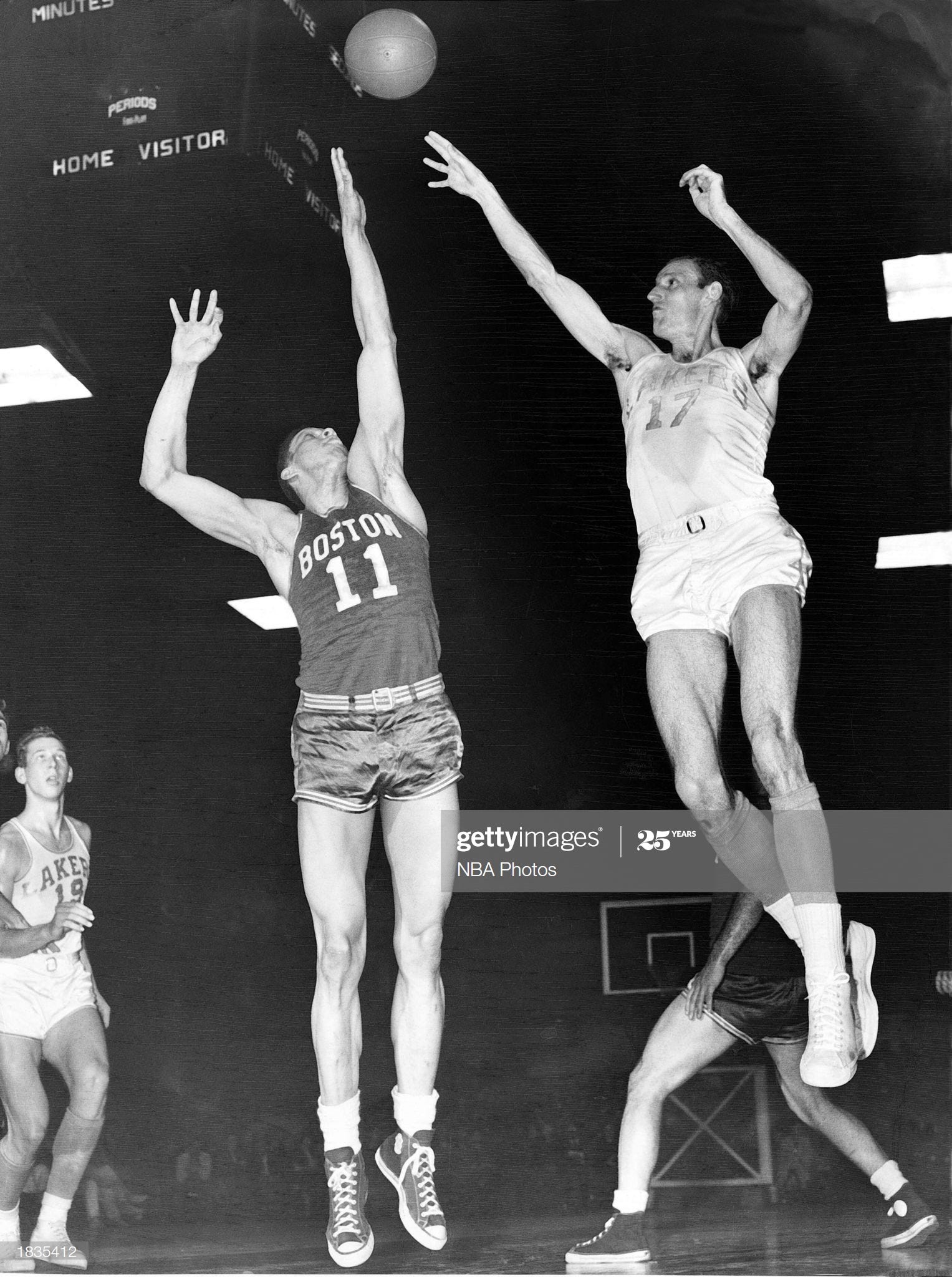 Los Angeles Lakers retired George Mikan's jersey number 99 🔥 George Mikan  led the Minneapolis Lakers to 5 championship titles from 1949-54.