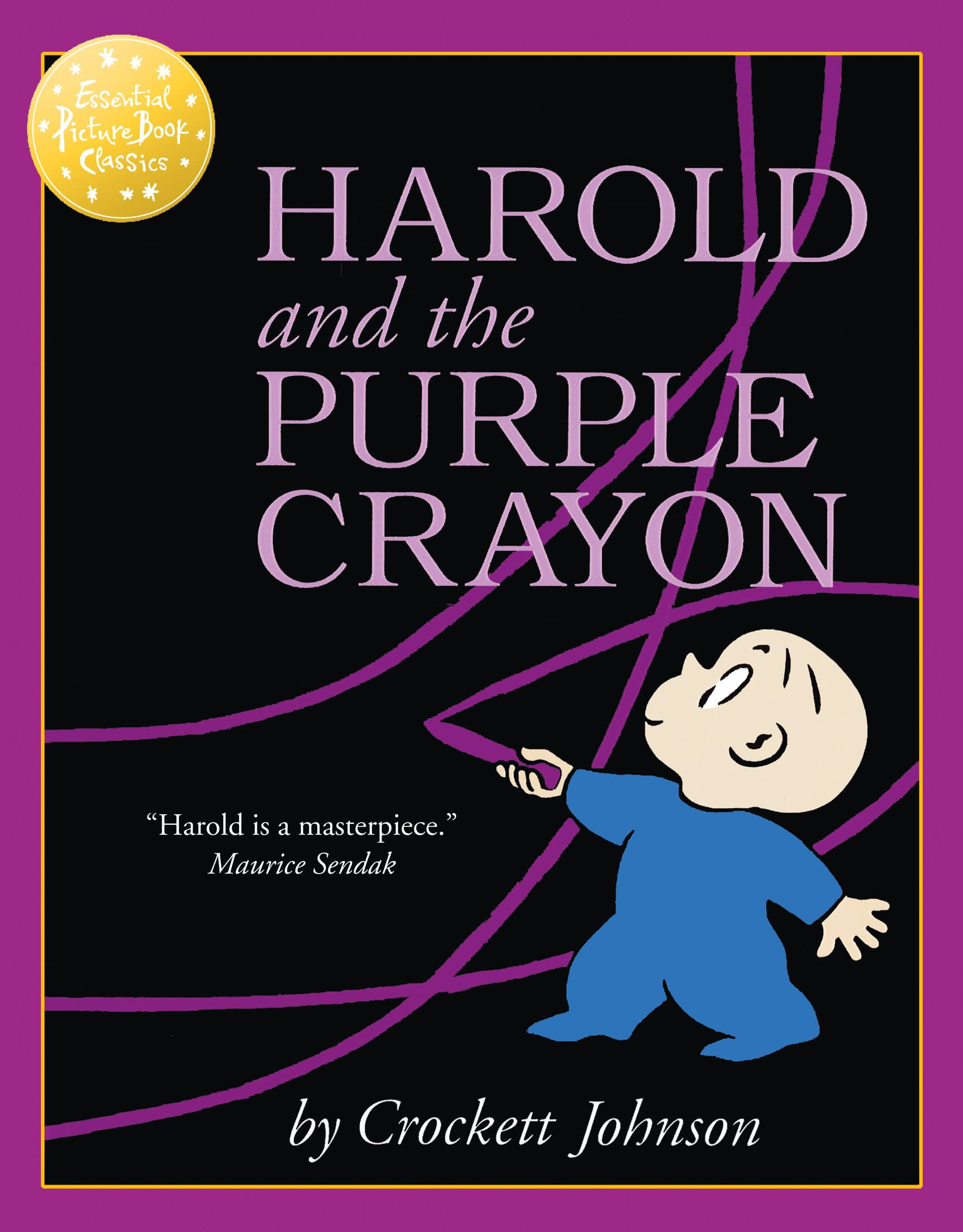Harold and The Purple Crayon - by Nic Miller