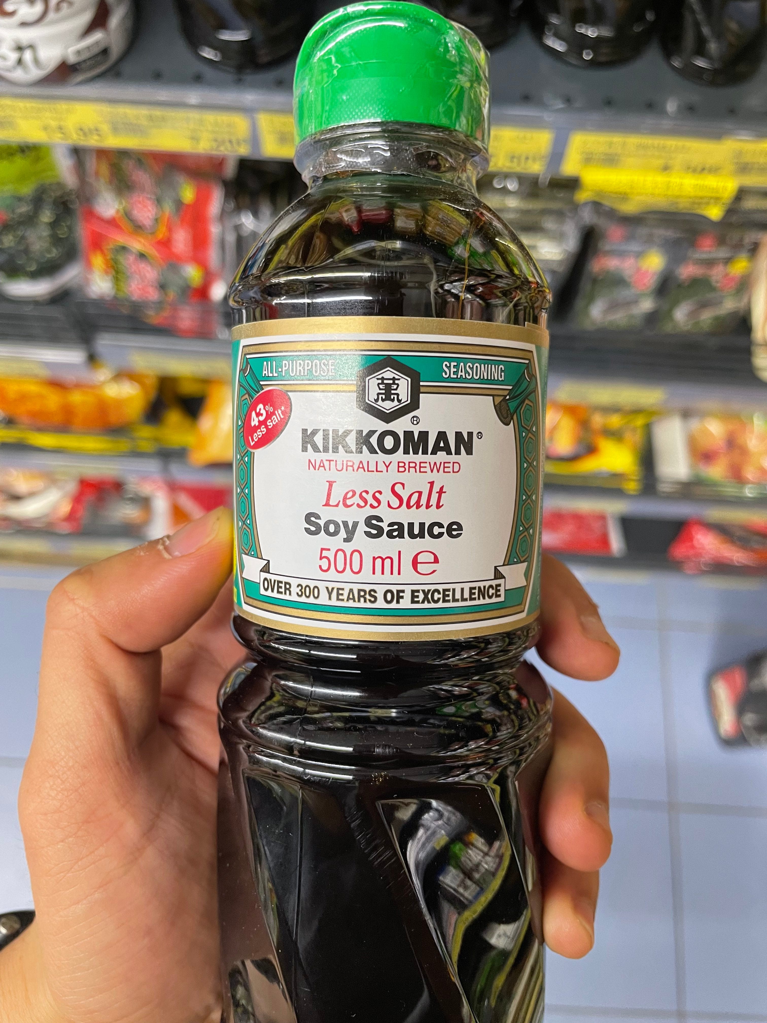 Sauce soja moins salée 300ml - Eridan, négoce alimentaire, l'Asie  authentique