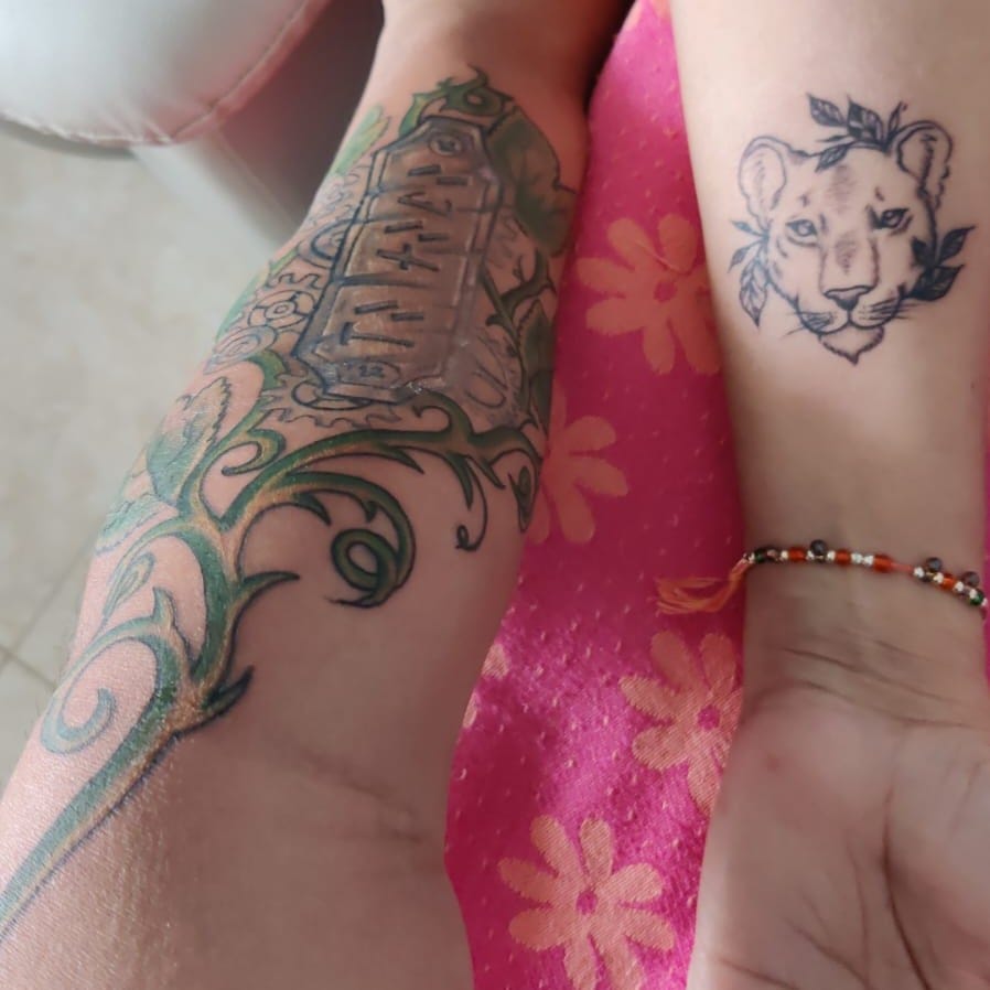 Astron Tattoos Bangalore - Geometric Rose tattoo! Roses are a complex  flower, and a popular tattoo. Obvious symbolism may be delicate beauty or  love, but there is a wealth of culture behind