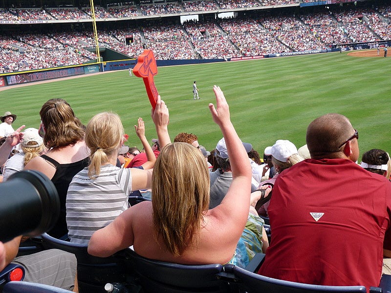 Letters: The Atlanta Braves' tomahawk chop is divisive. Baseball