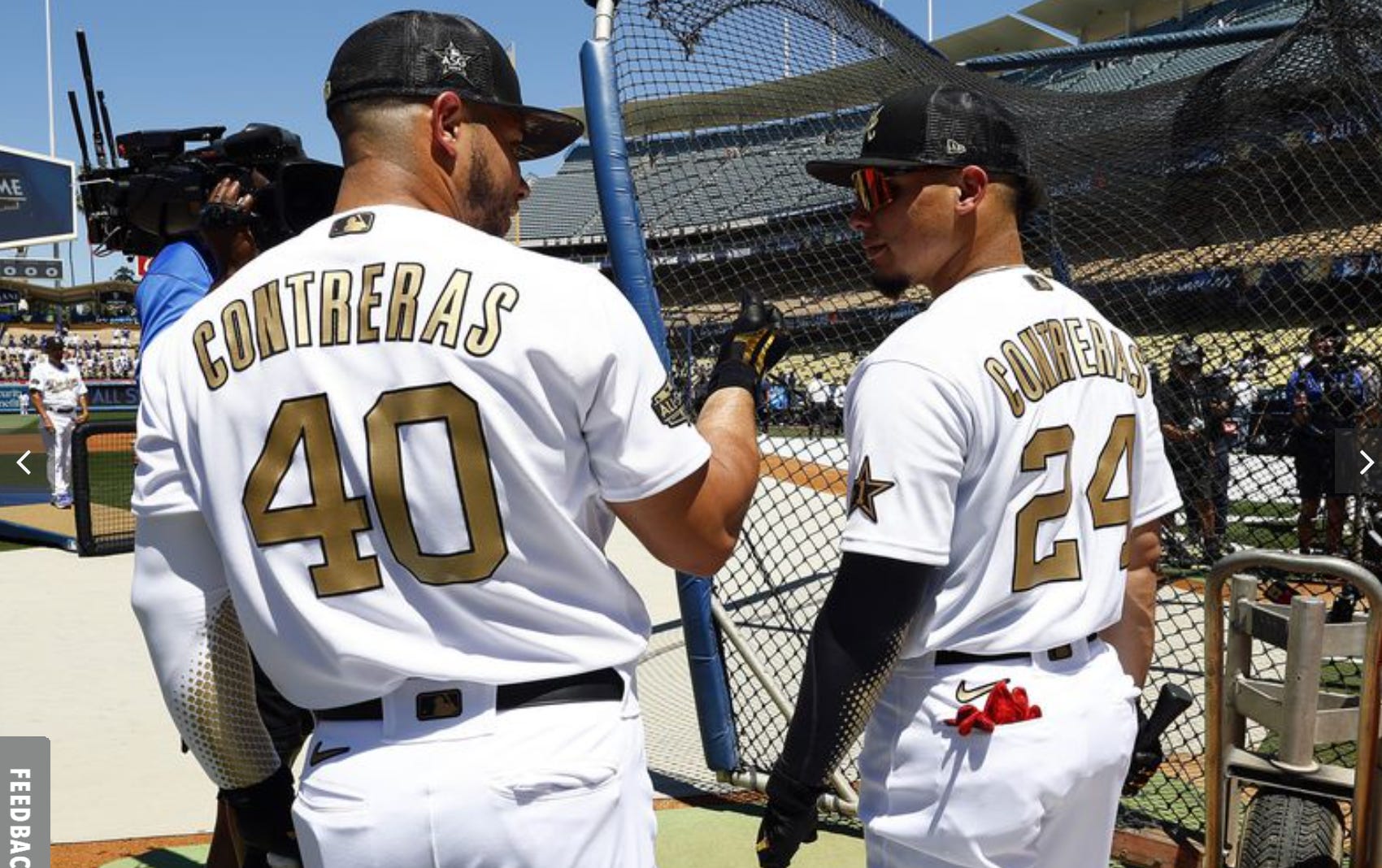 MLB reveals gold-trimmed jerseys for 2022 All-Star Game at Dodger Stadium 