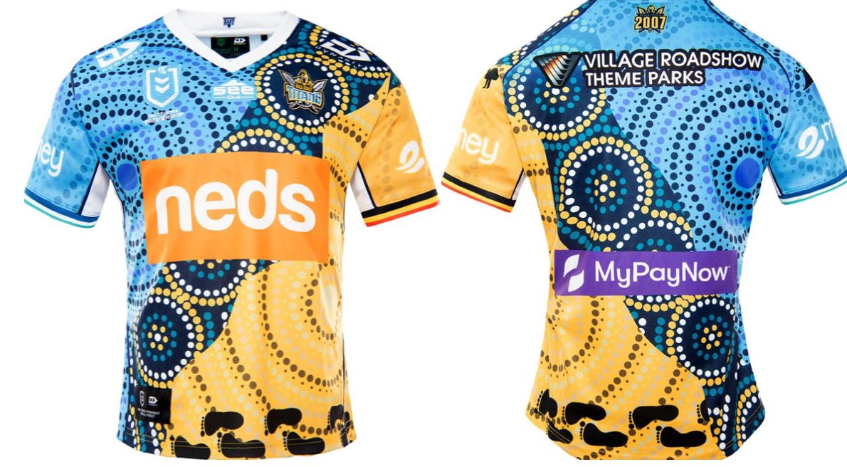 Celebrating the NRL's Indigenous Jerseys - by Max Delaney