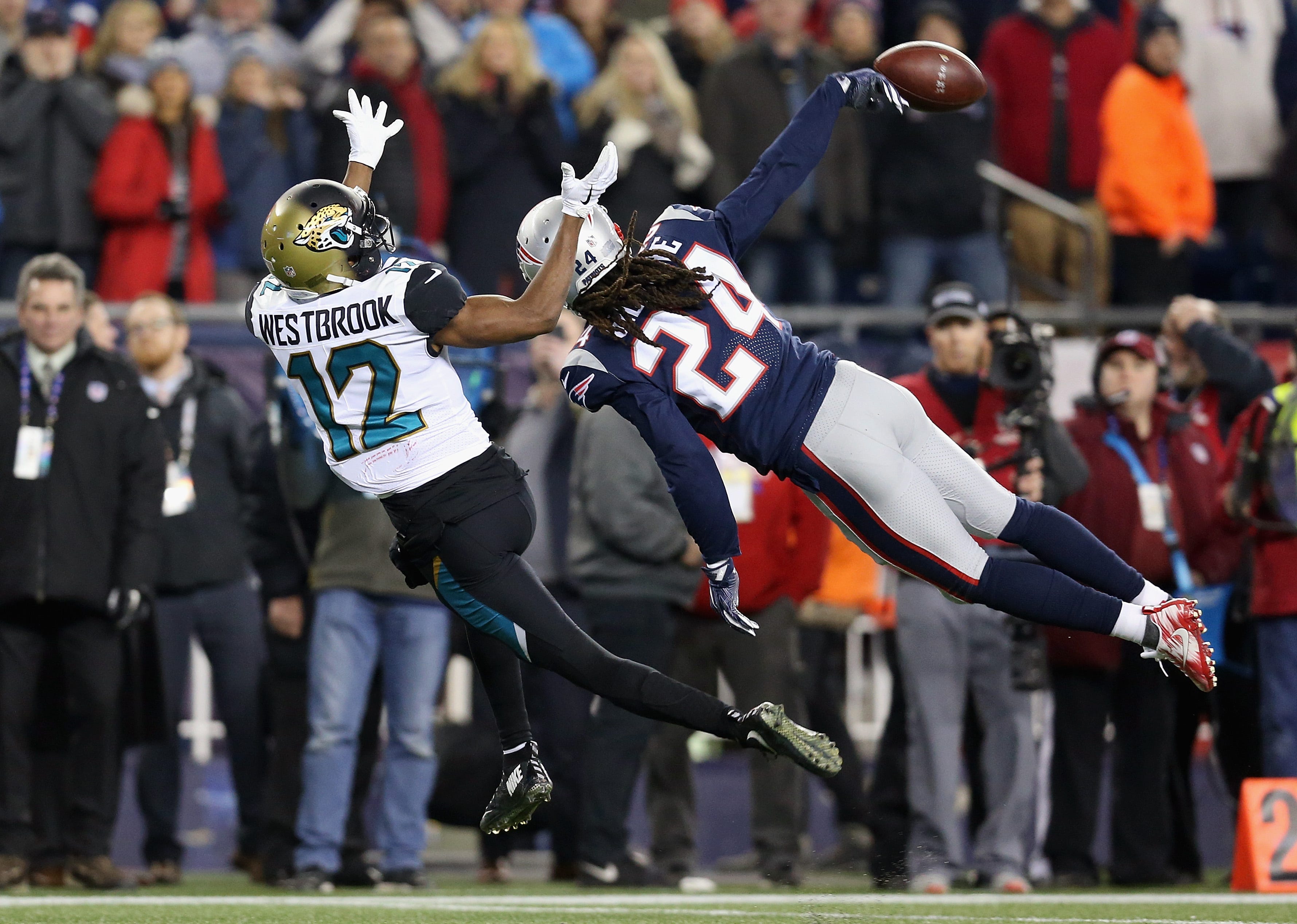 Julian Edelman, Stephon Gilmore ejected from Patriots practice for fighting