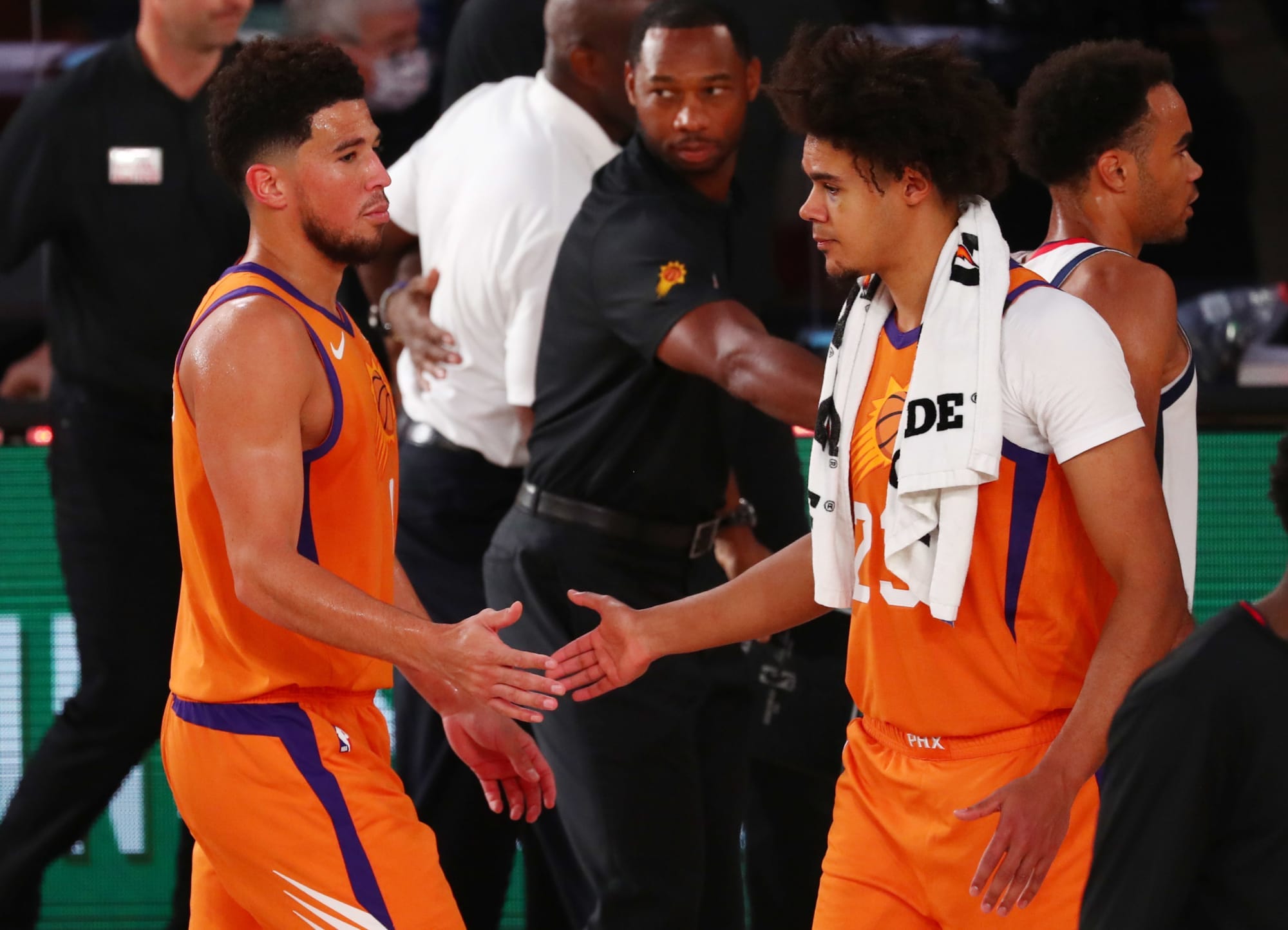 Working My Whole Life for This Moment': Suns' Devin Booker Animated After  Taking Out Defending Champions Lakers - EssentiallySports