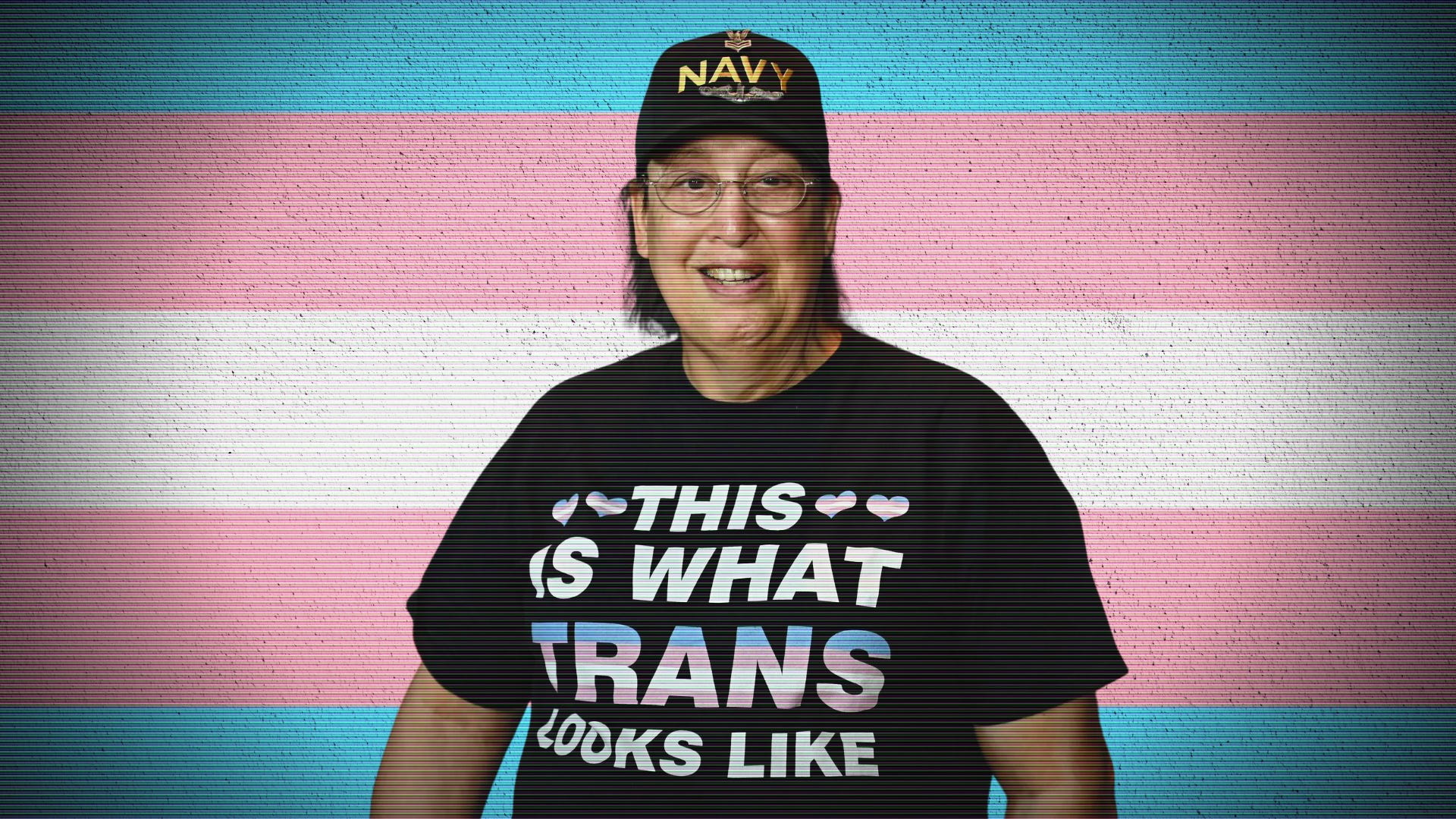 Who designed the transgender flag?