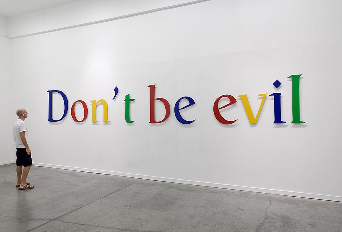Google algorithms - We shall never surrender