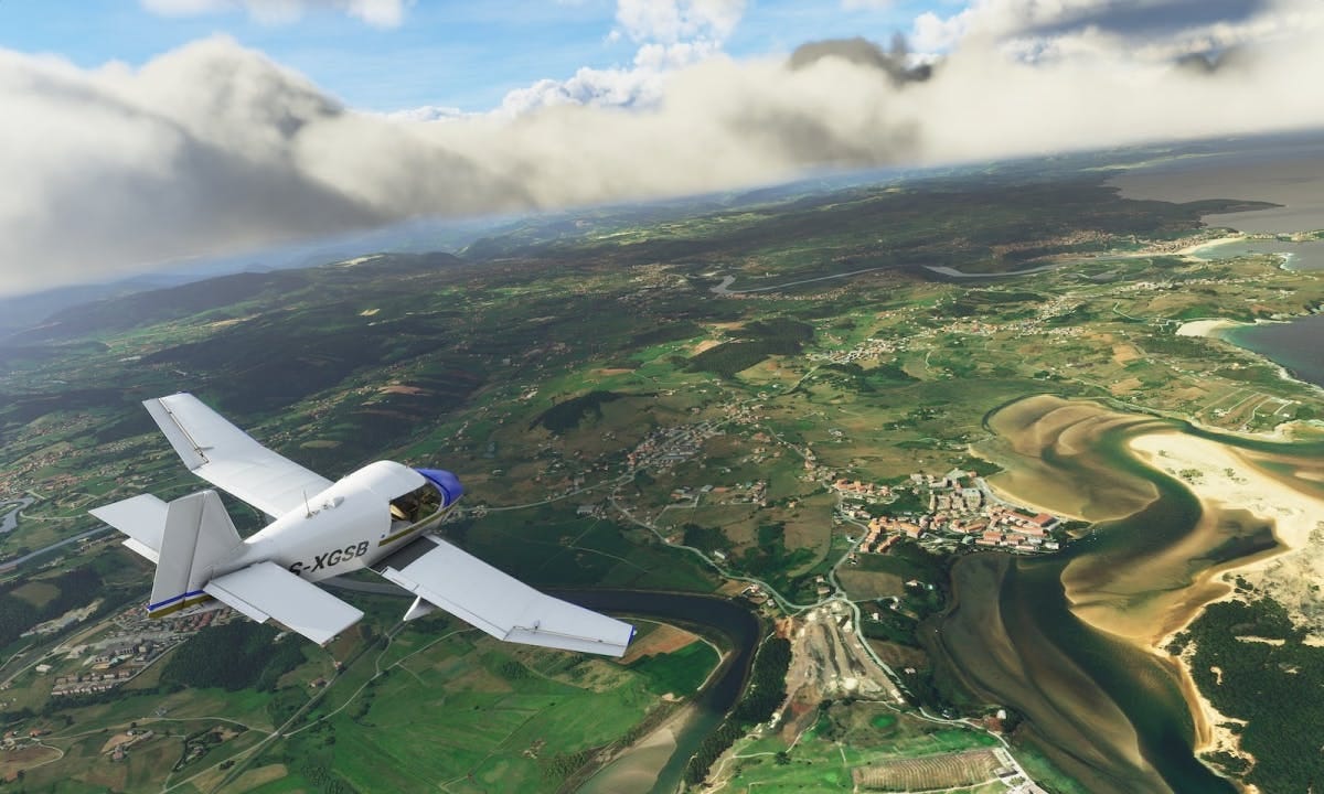 Pode rodar o jogo Flight Simulator X?