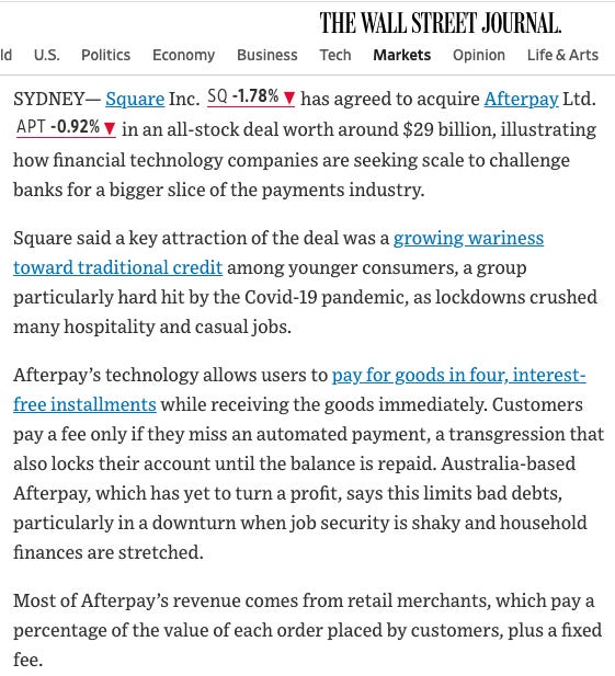 Afterpay Goes In-Store Nationwide With Major Retailers