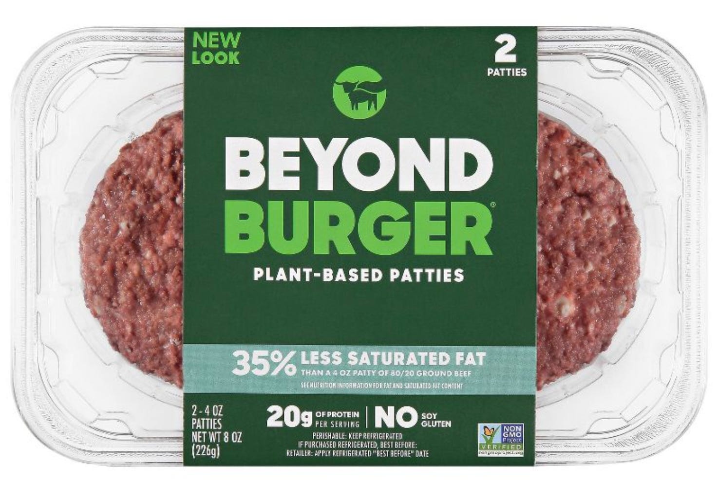 Beyond Meat Patties Plant Based Burger Vegan 8 oz – California Ranch Market