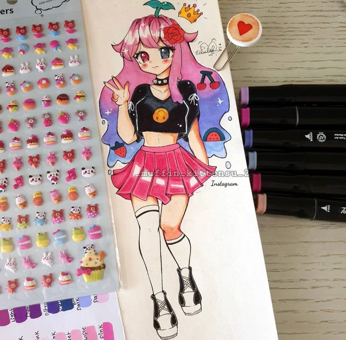 Anime Girl coloring pages - ColoringLib