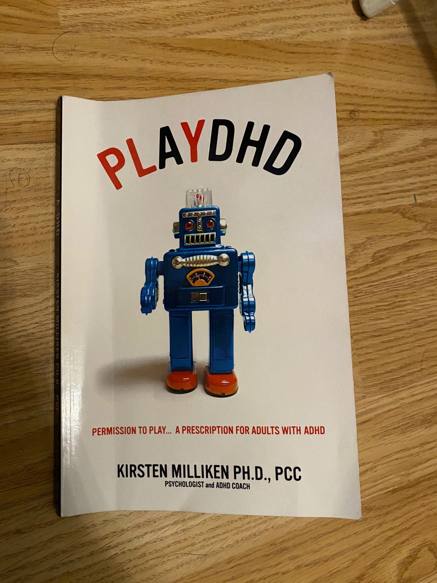 ADHD book review PLAYDHD by Dr Kirsten Milliken