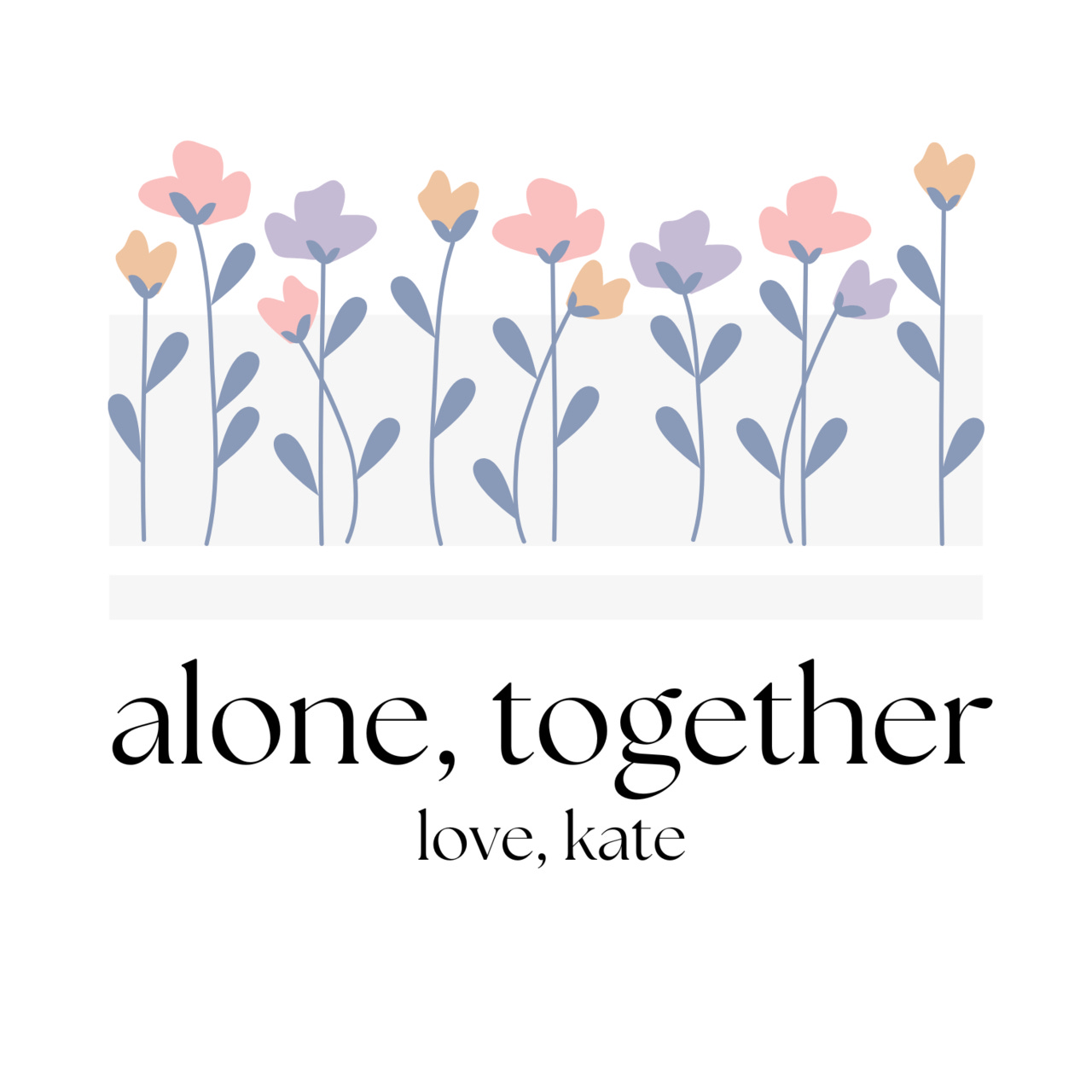 alone, together logo