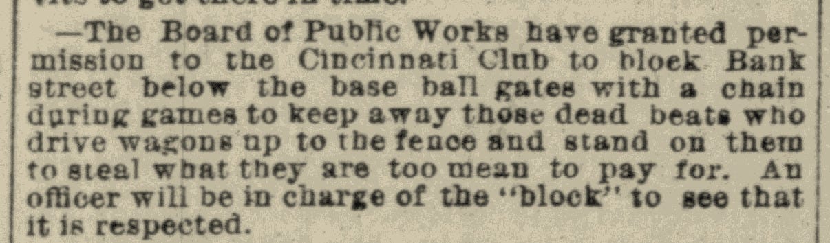The Cincinnati Baseball Historical Review No. 5: From Pinocchio to