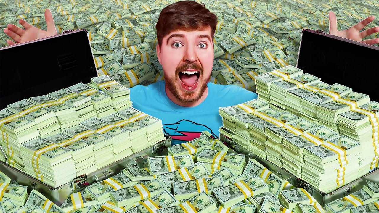 Mr Beast's Beliefs About Money Are Why He's (Actually) Successful