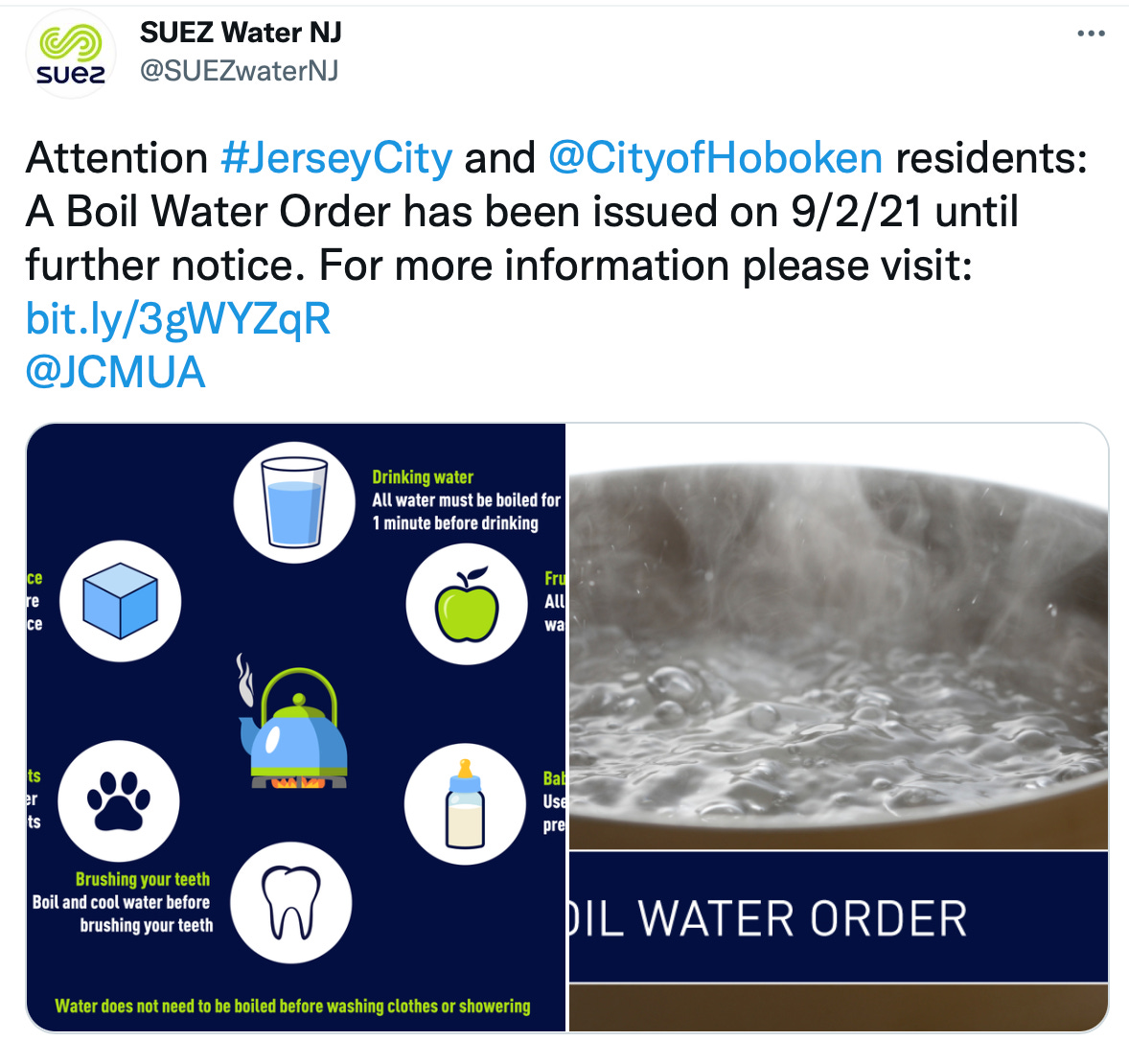 Boil Water Advisory - Safety and Water Use Tips