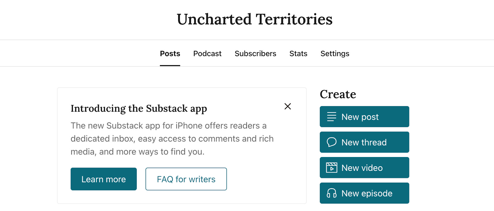 Introducing the Substack app