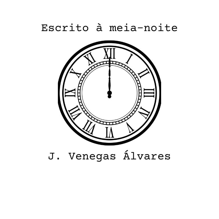 Escrito à meia-noite logo