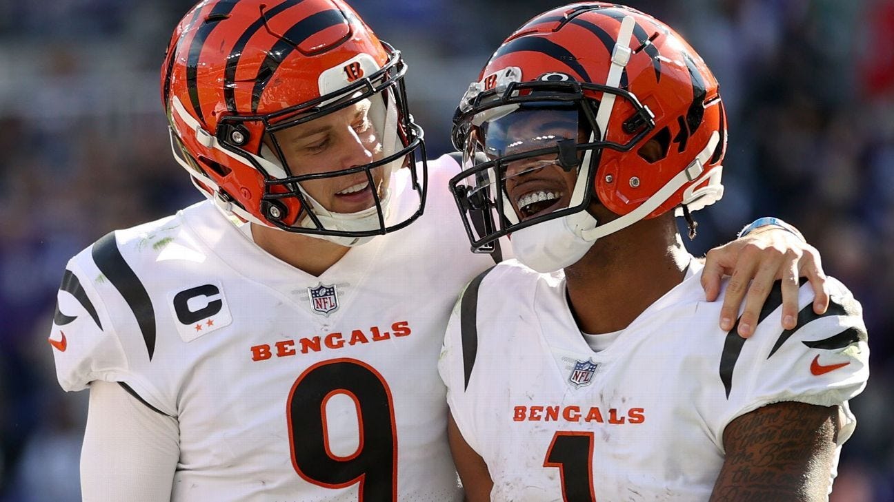 TMF: Joe Burrow was right about Ja'Marr Chase, Bengals are here to stay,  has the league 'figured out' Mahomes and the Chiefs?