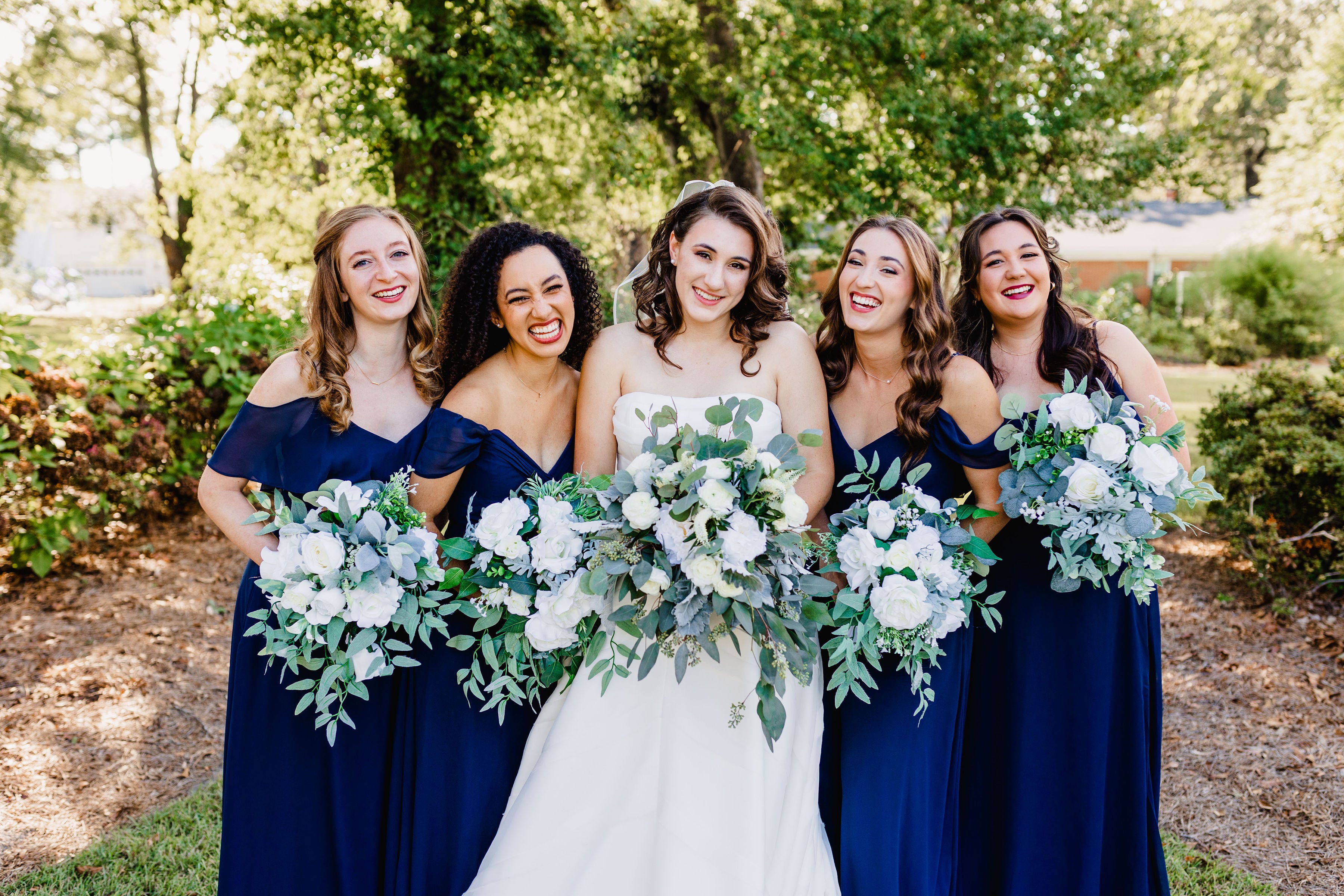 This Wedding Party Included 18 Bridesmaids - Washingtonian
