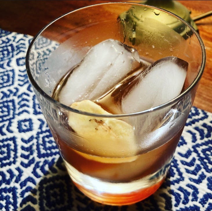 El Presidente dark rum cocktail