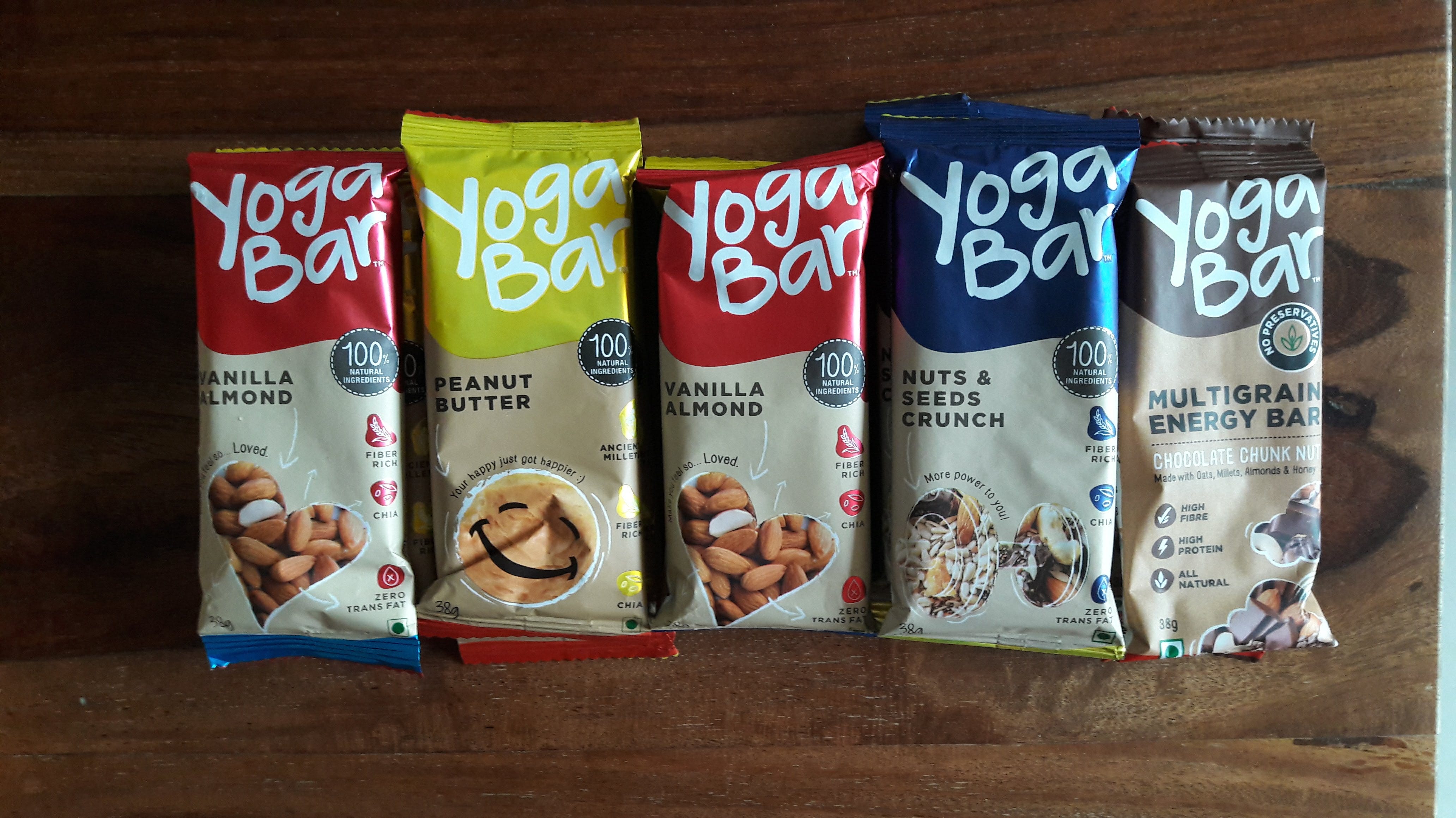 Yogabar Crunchy Dark Chocolate Peanut Butter Reviews