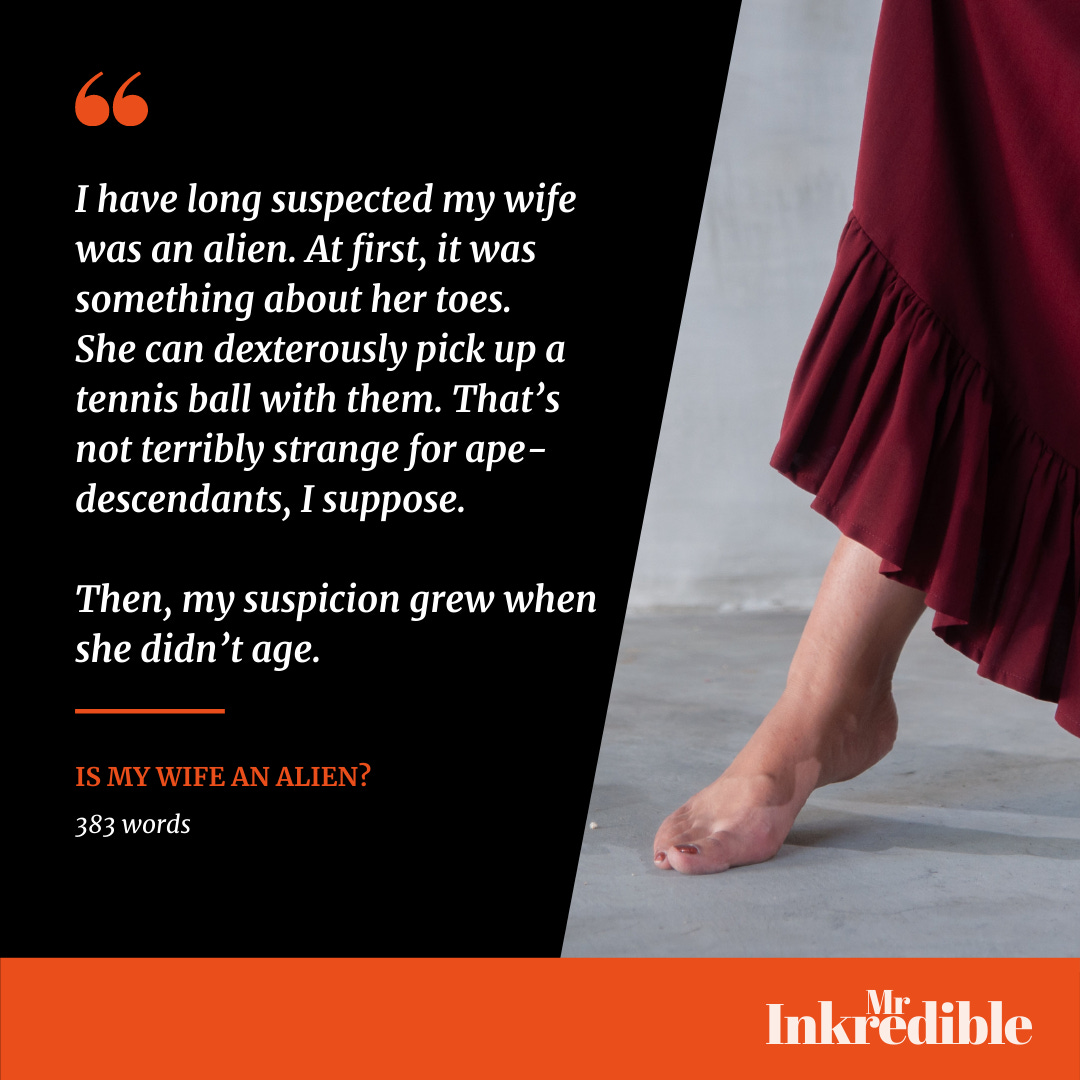 my wife an alien? photo